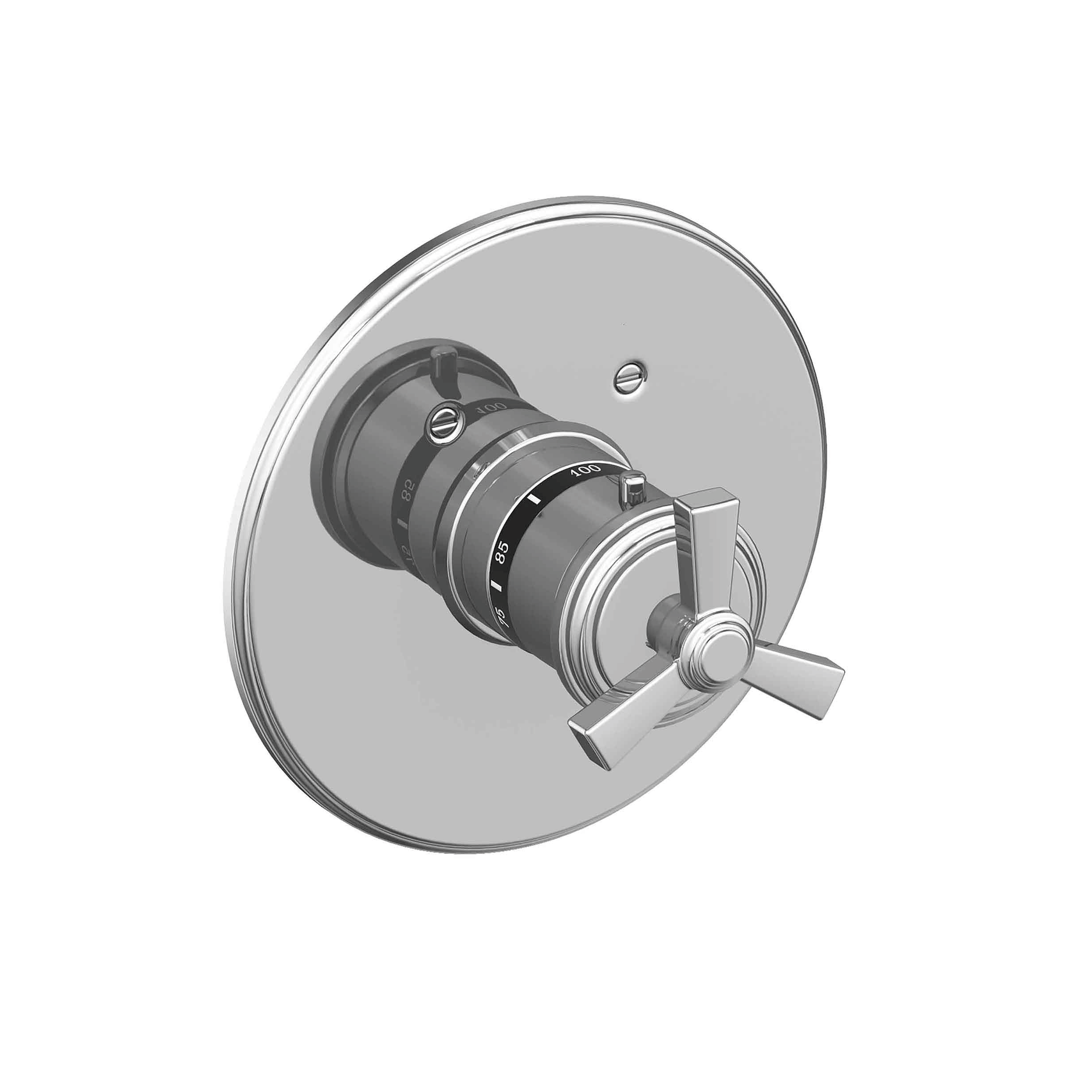 Newport Brass Miro 3/4" Round Thermostatic Trim Plate with Handle