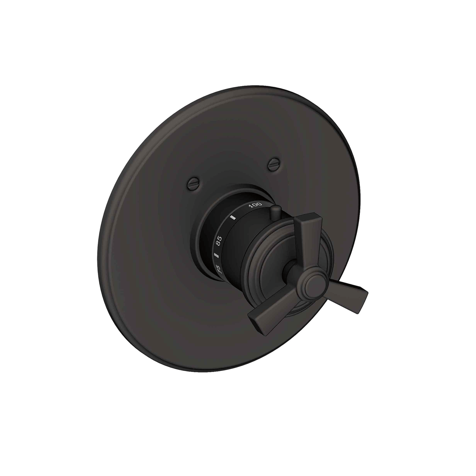 Newport Brass Miro 3/4" Round Thermostatic Trim Plate with Handle