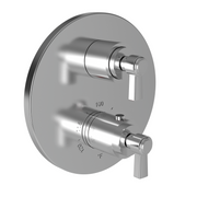 Newport Brass Miro 1/2" Round Thermostatic Trim Plate with Handle
