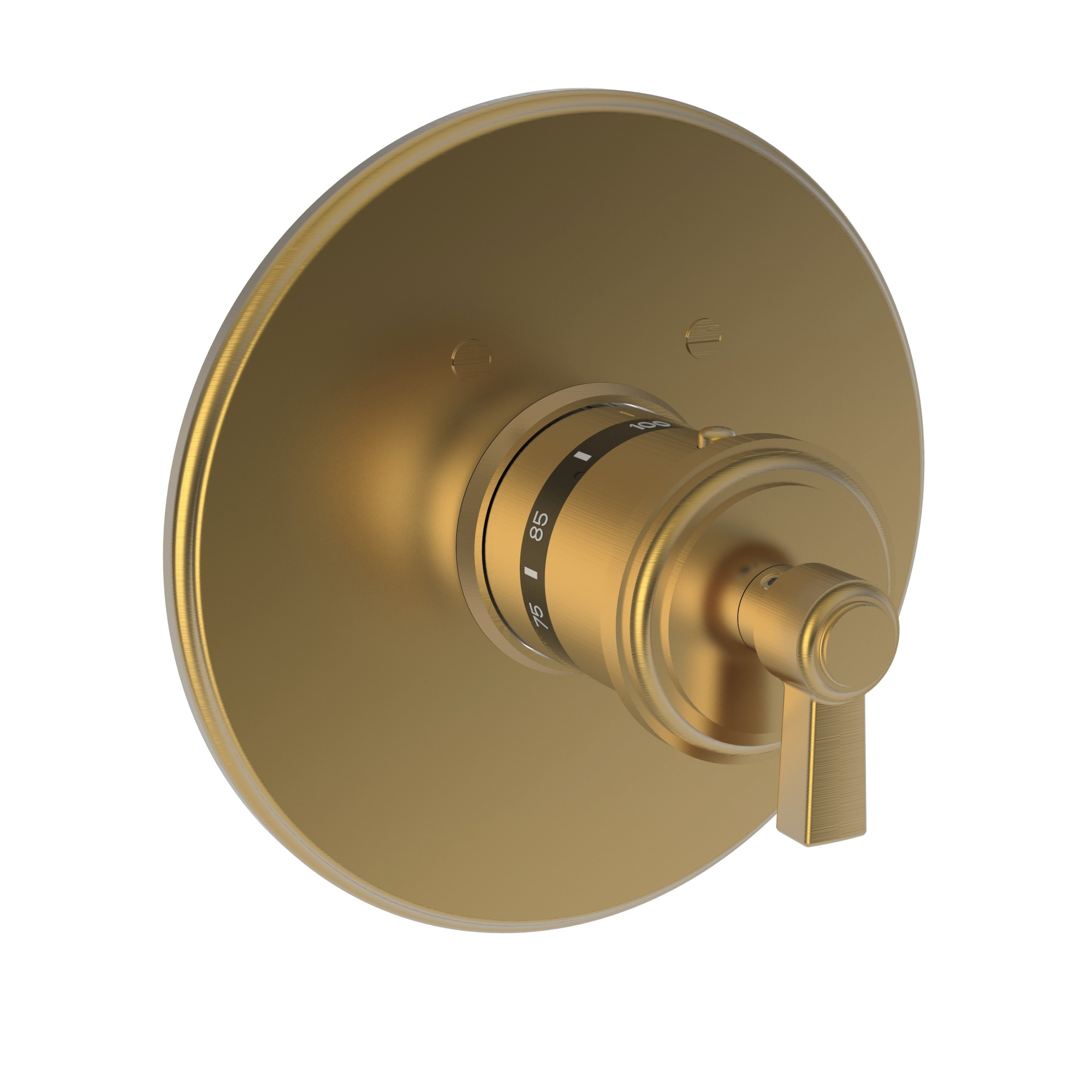 Newport Brass Miro 3/4" Round Thermostatic Trim Plate with Handle