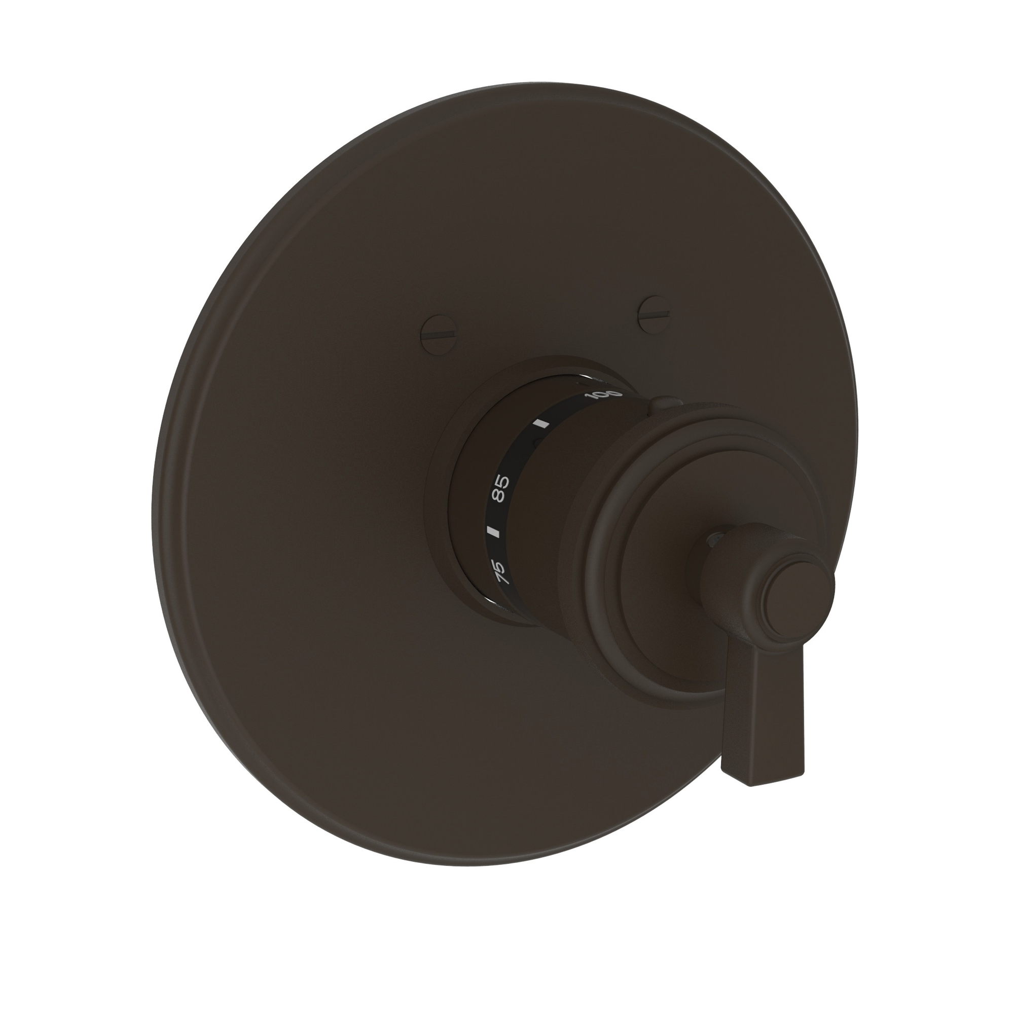 Newport Brass Miro 3/4" Round Thermostatic Trim Plate with Handle