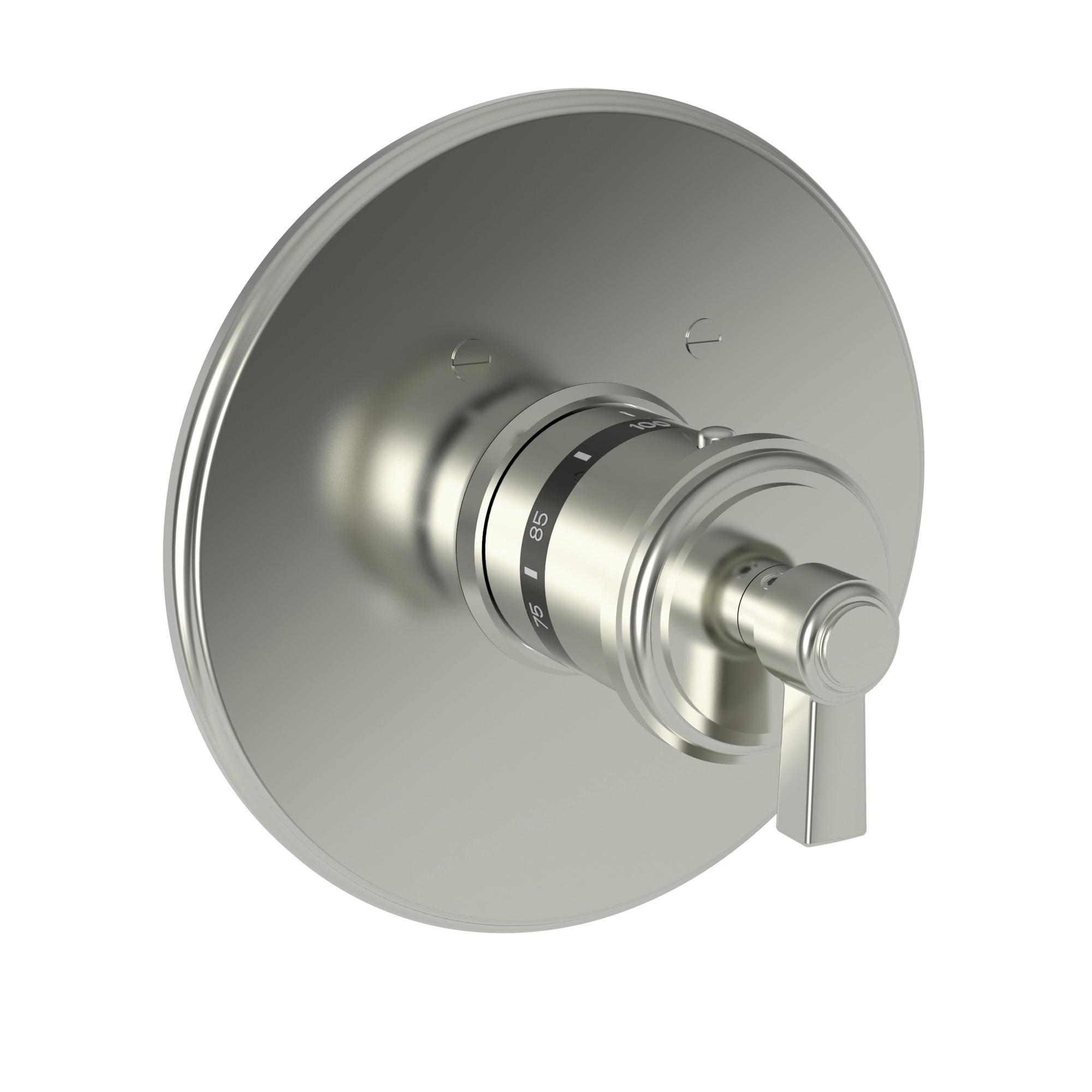 Newport Brass Miro 3/4" Round Thermostatic Trim Plate with Handle