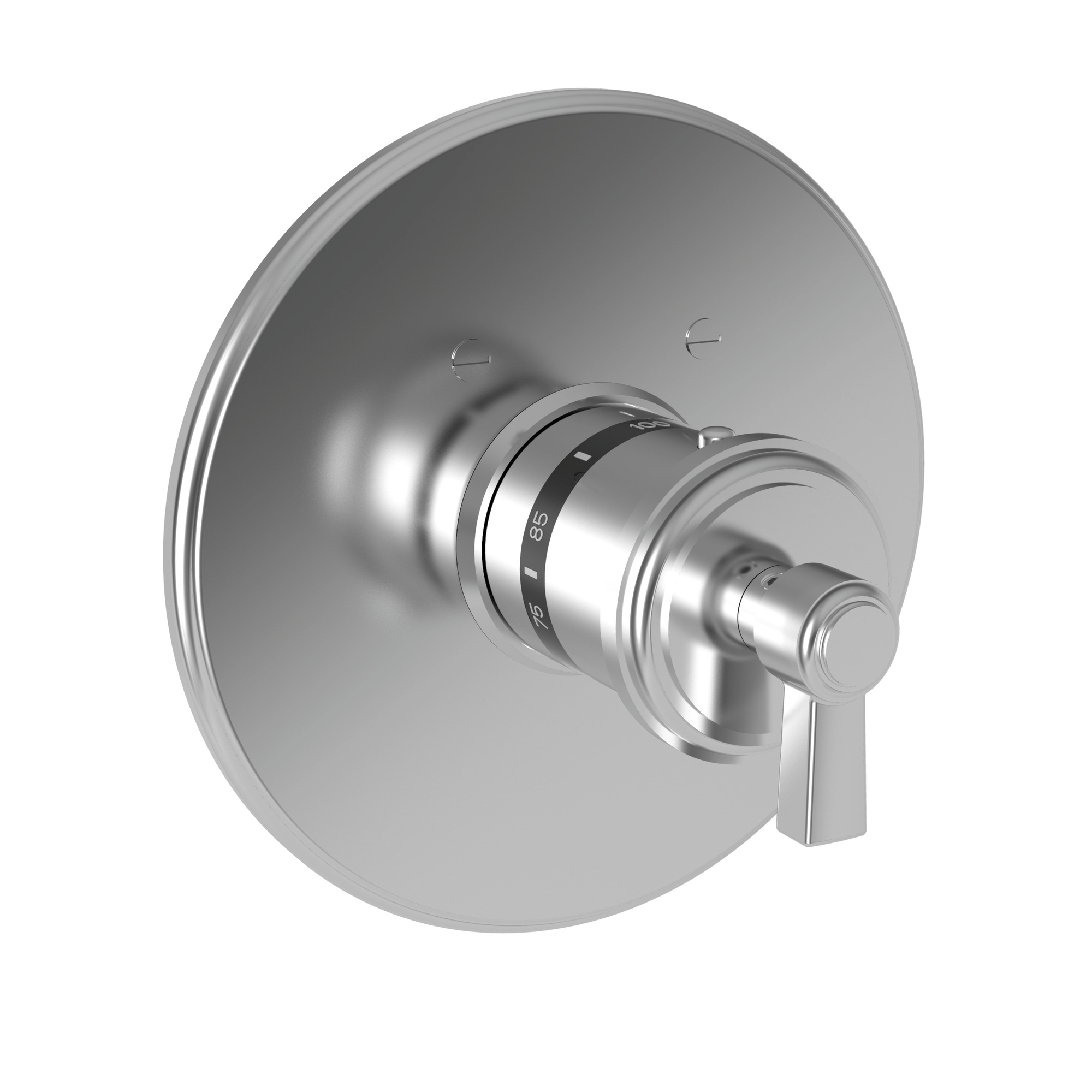 Newport Brass Miro 3/4" Round Thermostatic Trim Plate with Handle