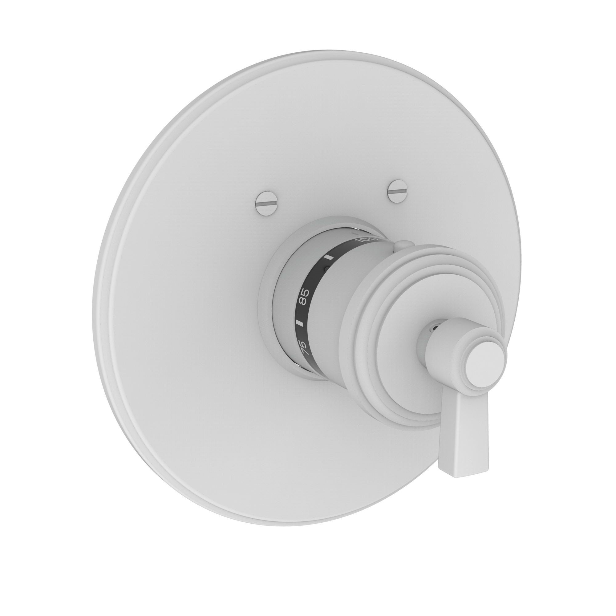 Newport Brass Miro 3/4" Round Thermostatic Trim Plate with Handle