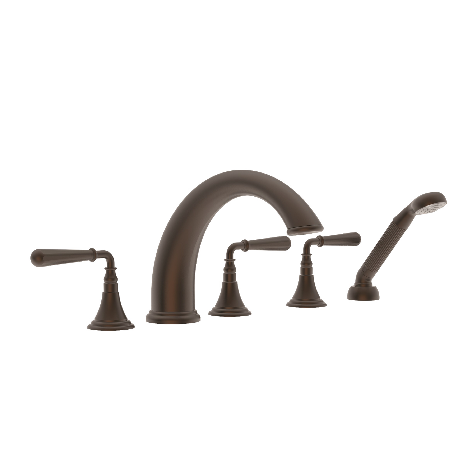 Newport Brass Bevelle Roman Tub Faucet with Hand Shower
