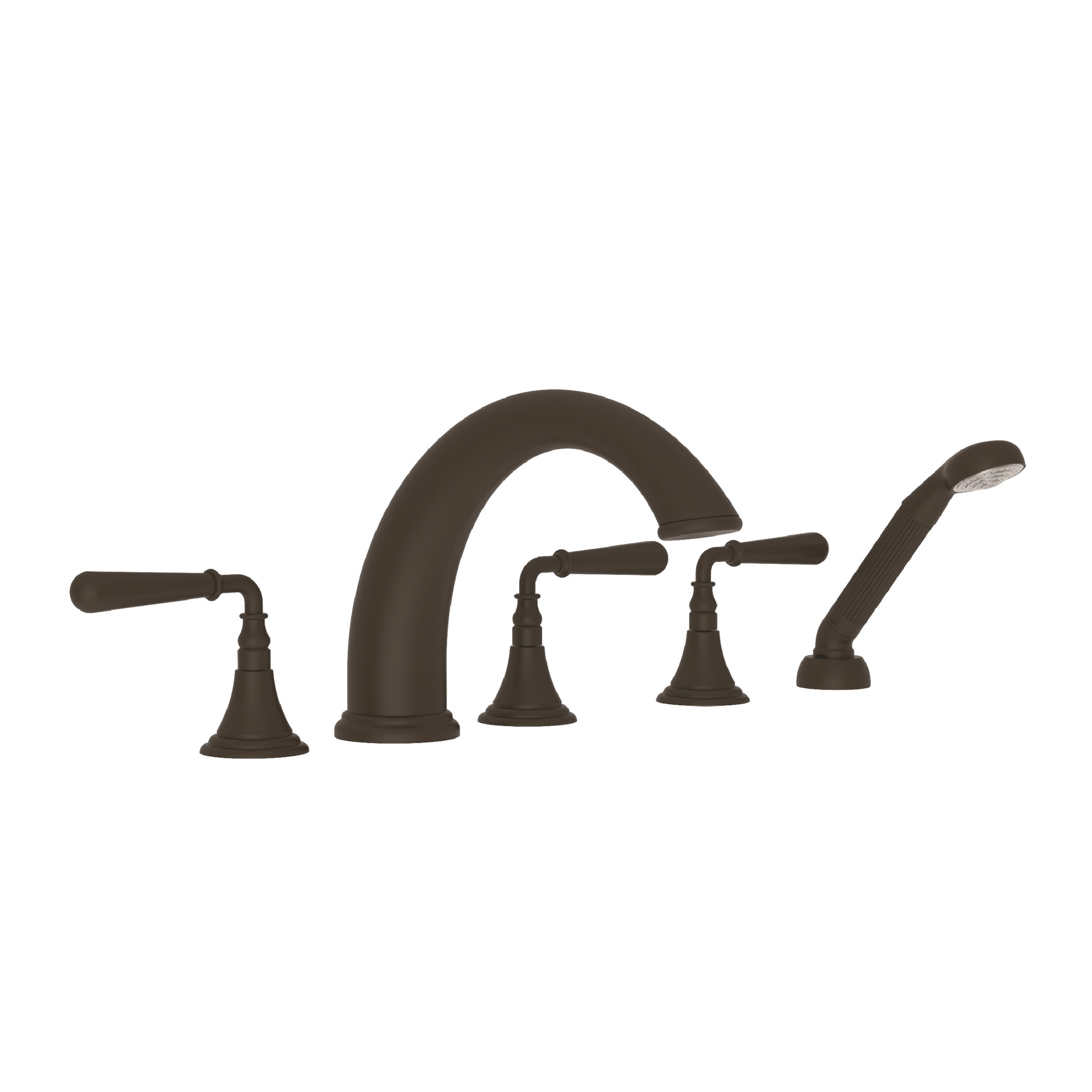 Newport Brass Bevelle Roman Tub Faucet with Hand Shower
