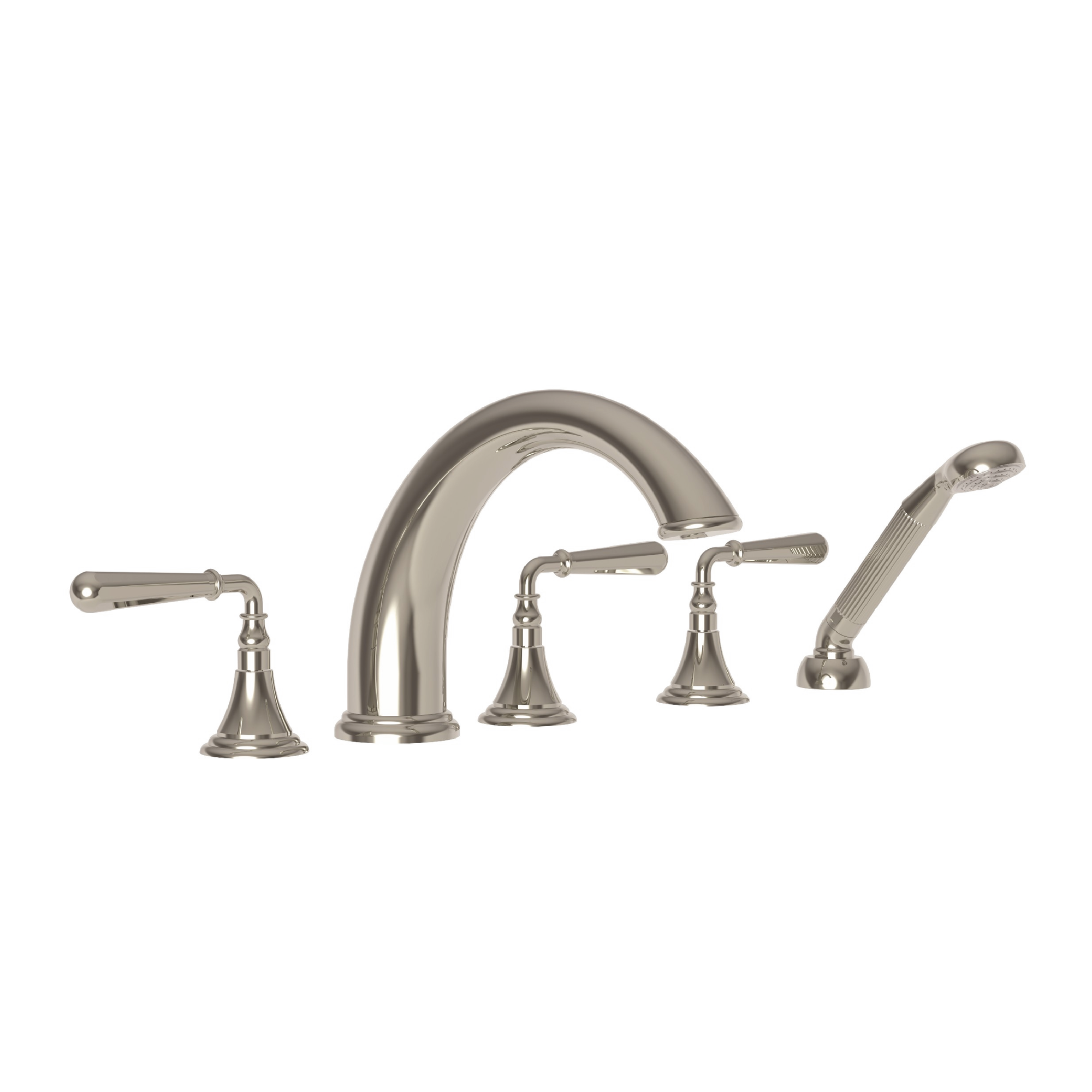 Newport Brass Bevelle Roman Tub Faucet with Hand Shower