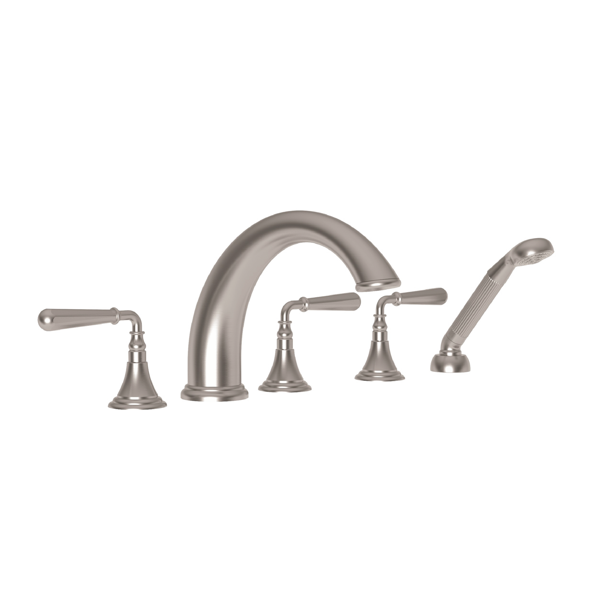 Newport Brass Bevelle Roman Tub Faucet with Hand Shower