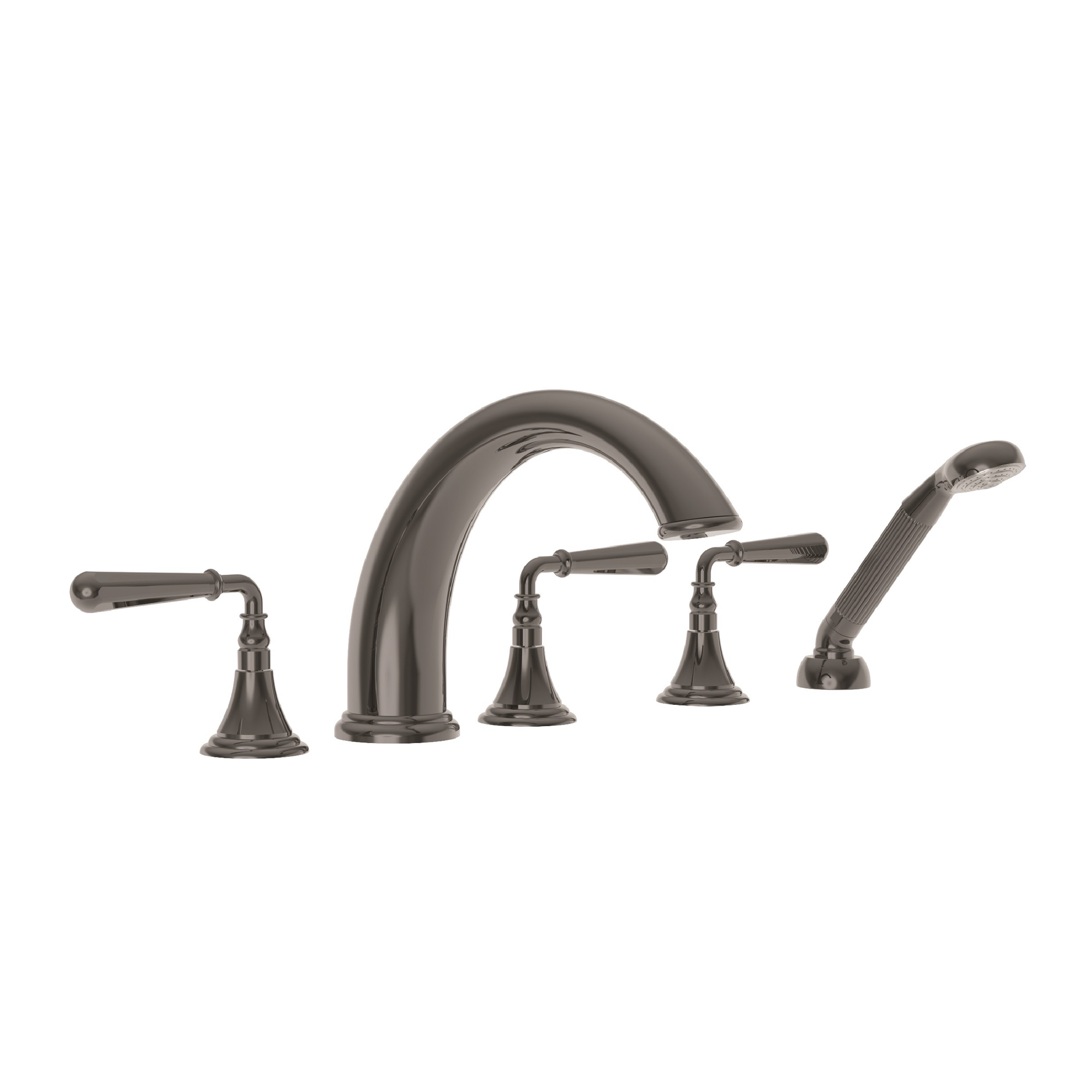 Newport Brass Bevelle Roman Tub Faucet with Hand Shower