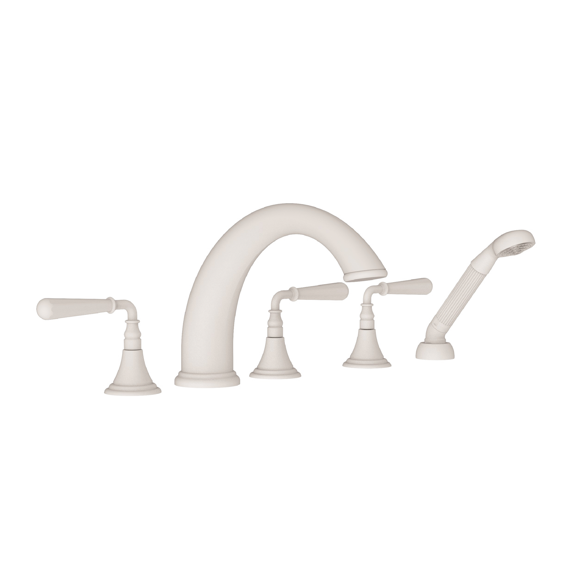 Newport Brass Bevelle Roman Tub Faucet with Hand Shower