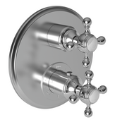 Newport Brass Victoria 1/2" Round Thermostatic Trim Plate with Handle