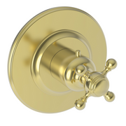Newport Brass Victoria 3/4" Round Thermostatic Trim Plate with Handle