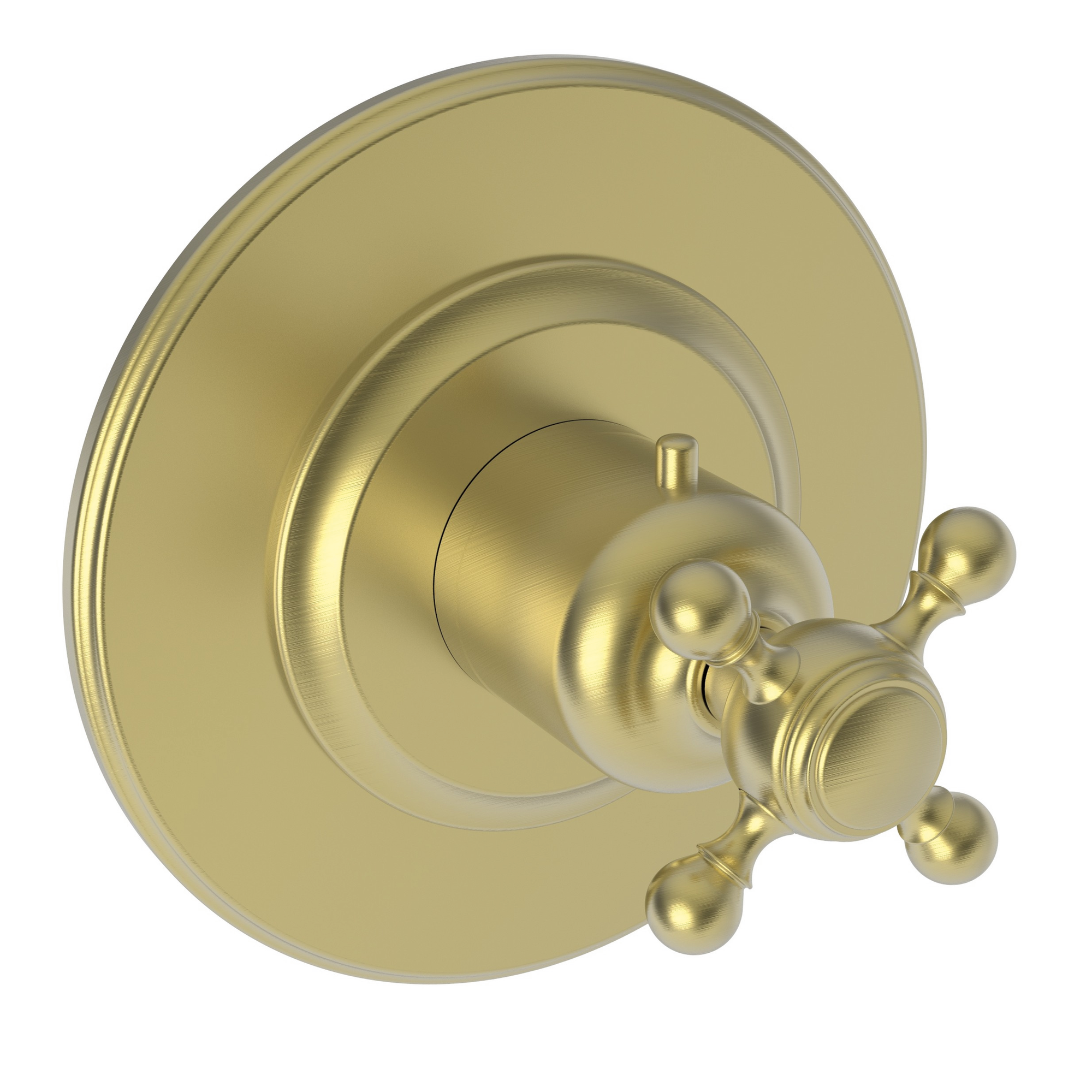 Newport Brass Victoria 3/4" Round Thermostatic Trim Plate with Handle