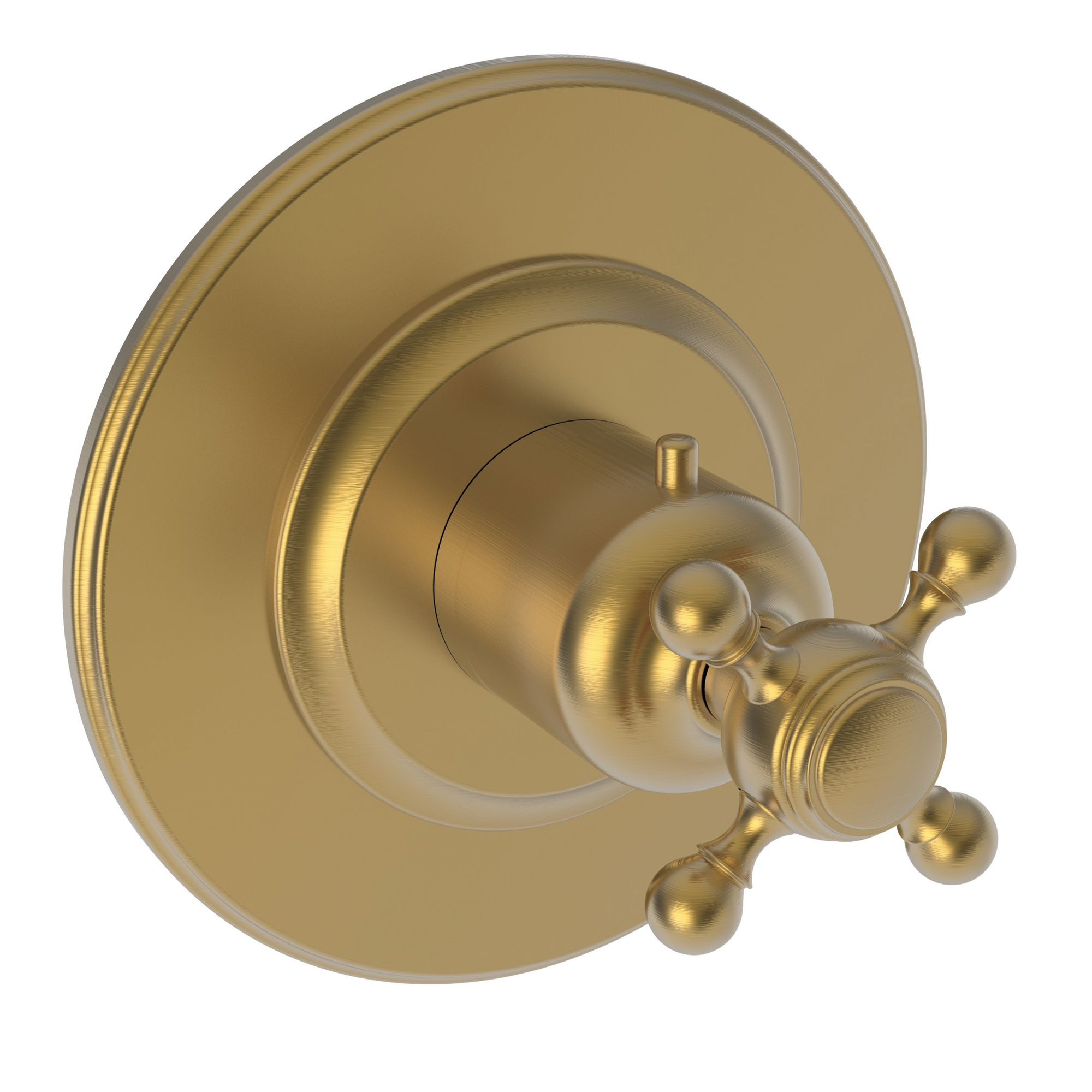 Newport Brass Victoria 3/4" Round Thermostatic Trim Plate with Handle