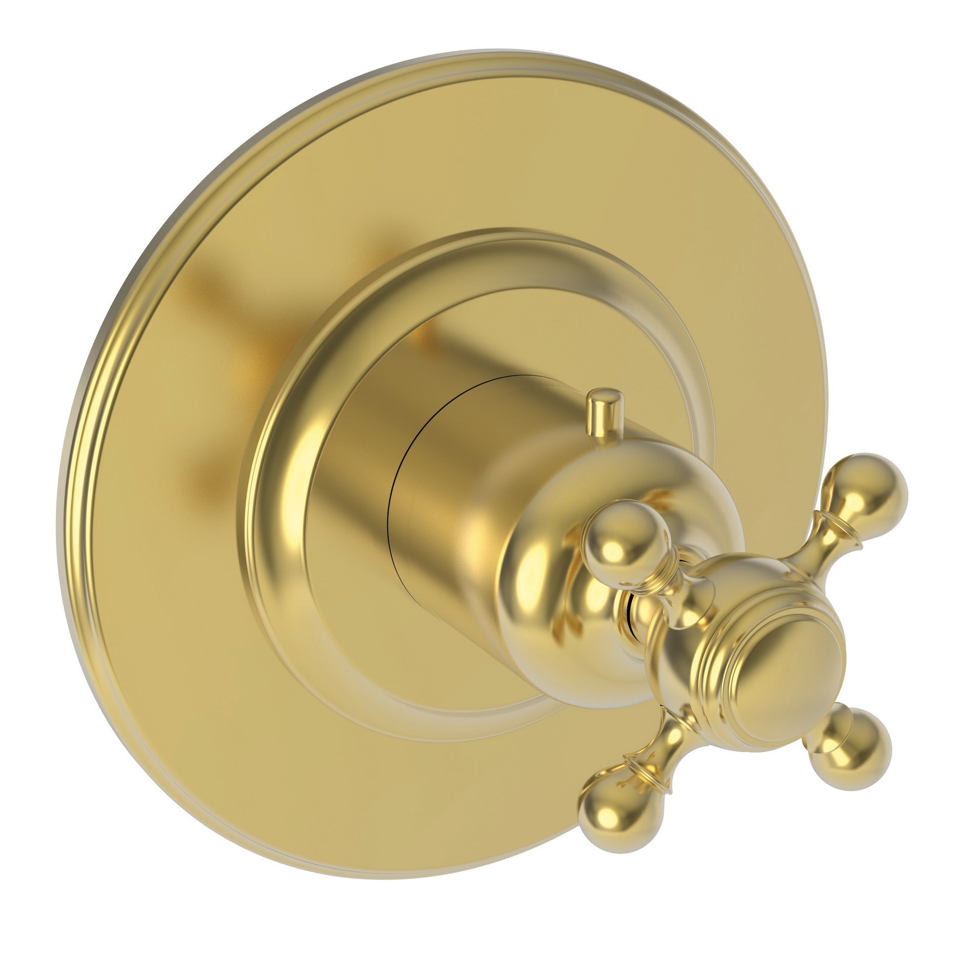 Newport Brass Victoria 3/4" Round Thermostatic Trim Plate with Handle