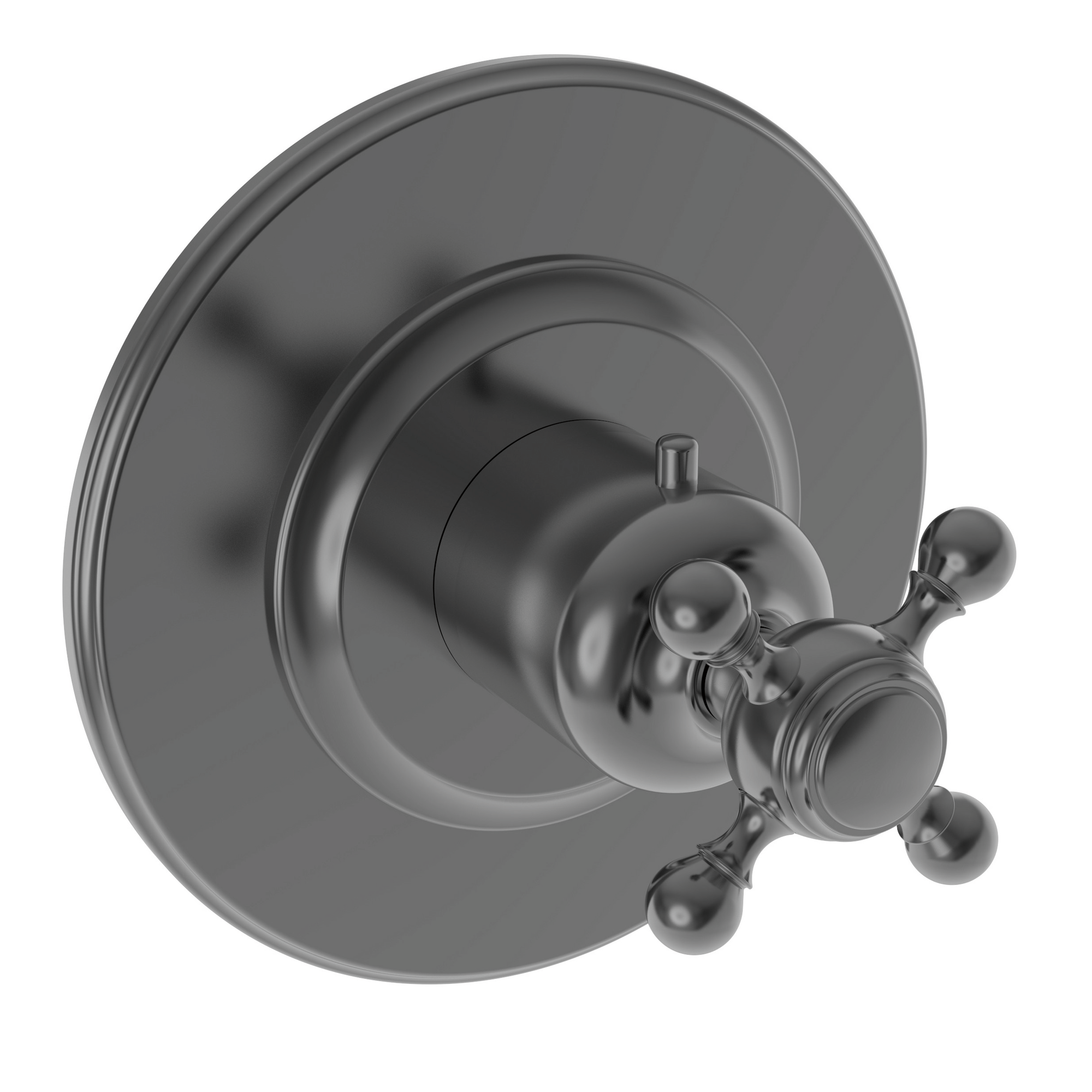 Newport Brass Victoria 3/4" Round Thermostatic Trim Plate with Handle