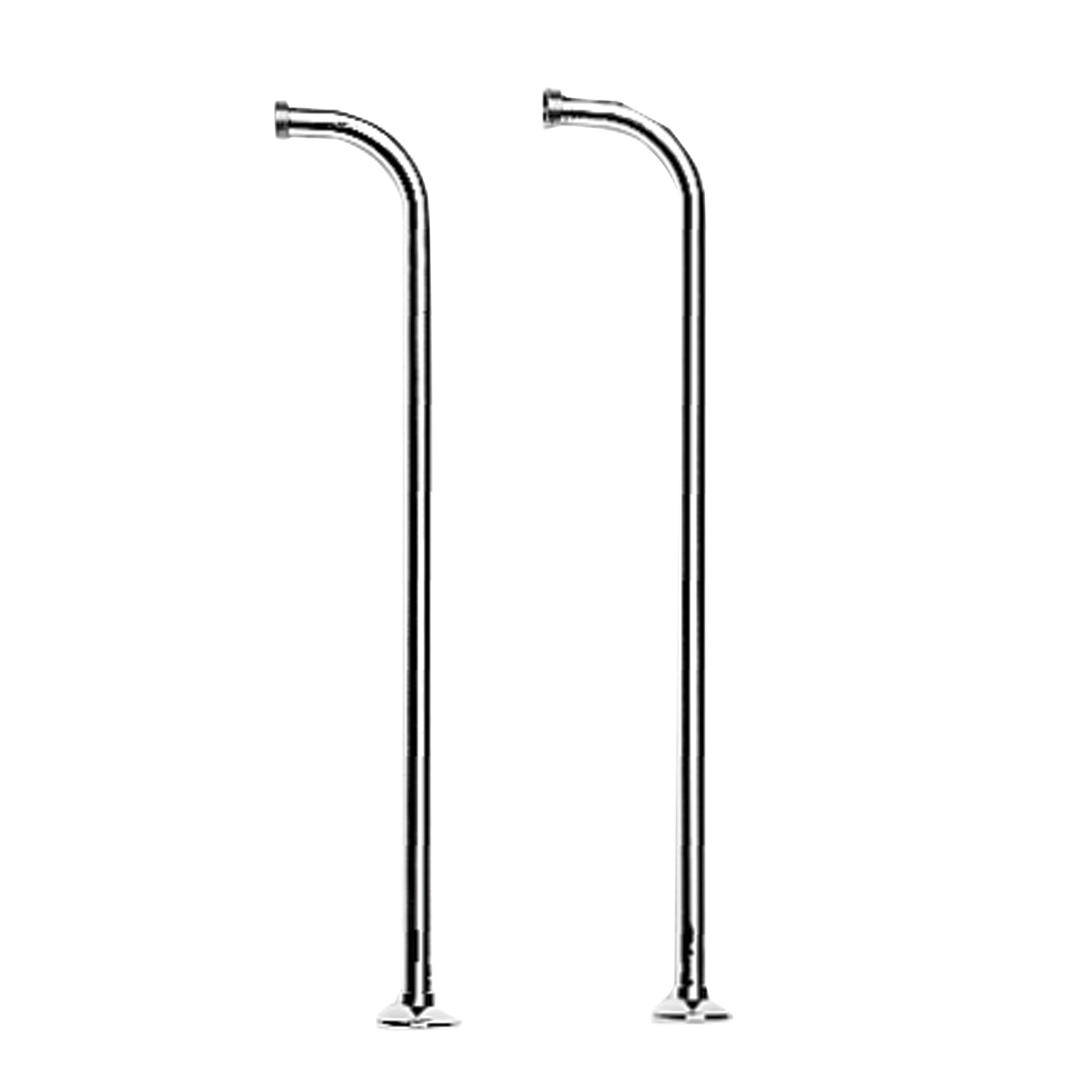 Newport Brass Fairfield Floor Riser Kit for Exposed Tub & Hand Shower Set