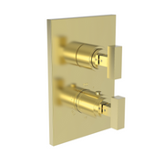 Newport Brass Skylar 1/2" Square Thermostatic Trim Plate with Handle
