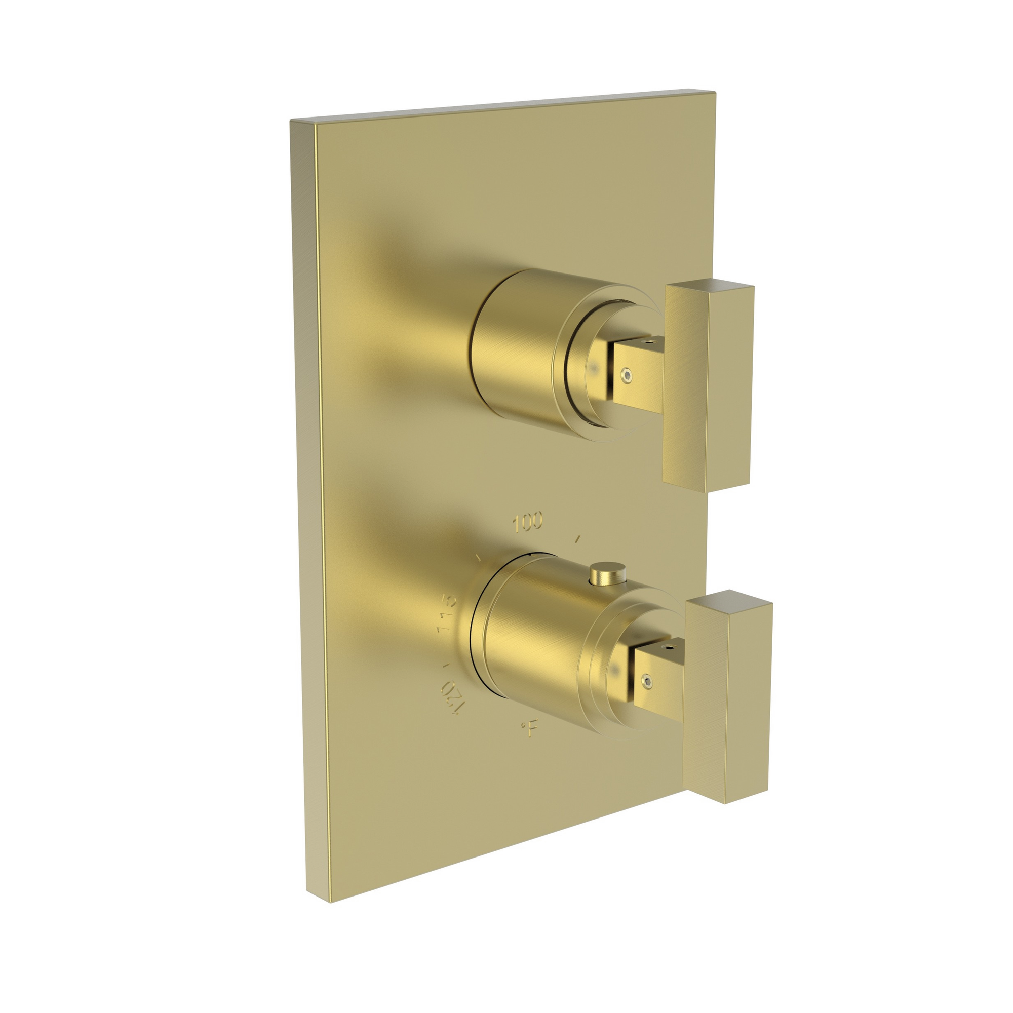 Newport Brass Skylar 1/2" Square Thermostatic Trim Plate with Handle
