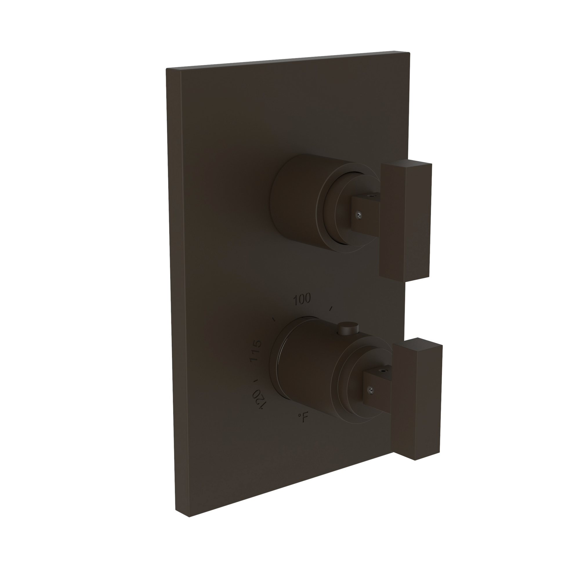 Newport Brass Skylar 1/2" Square Thermostatic Trim Plate with Handle