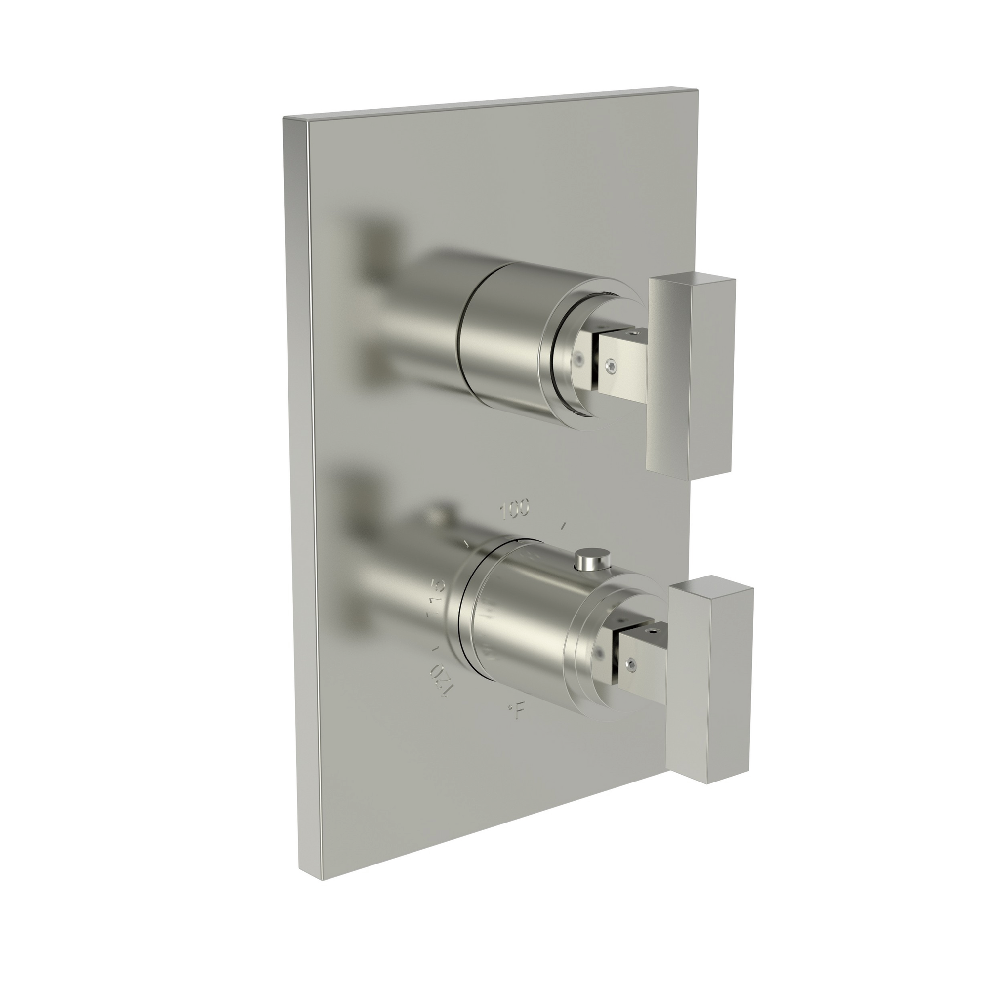 Newport Brass Skylar 1/2" Square Thermostatic Trim Plate with Handle