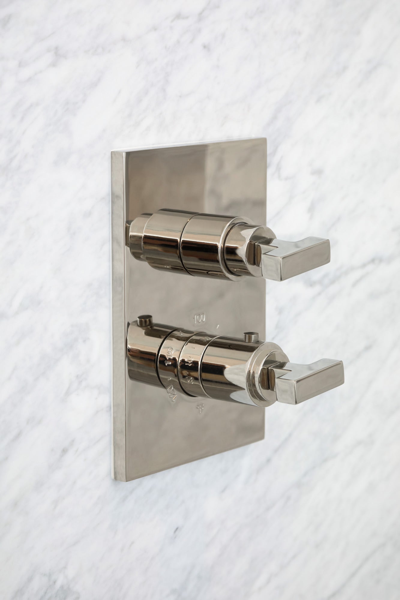 Newport Brass Skylar 1/2" Square Thermostatic Trim Plate with Handle