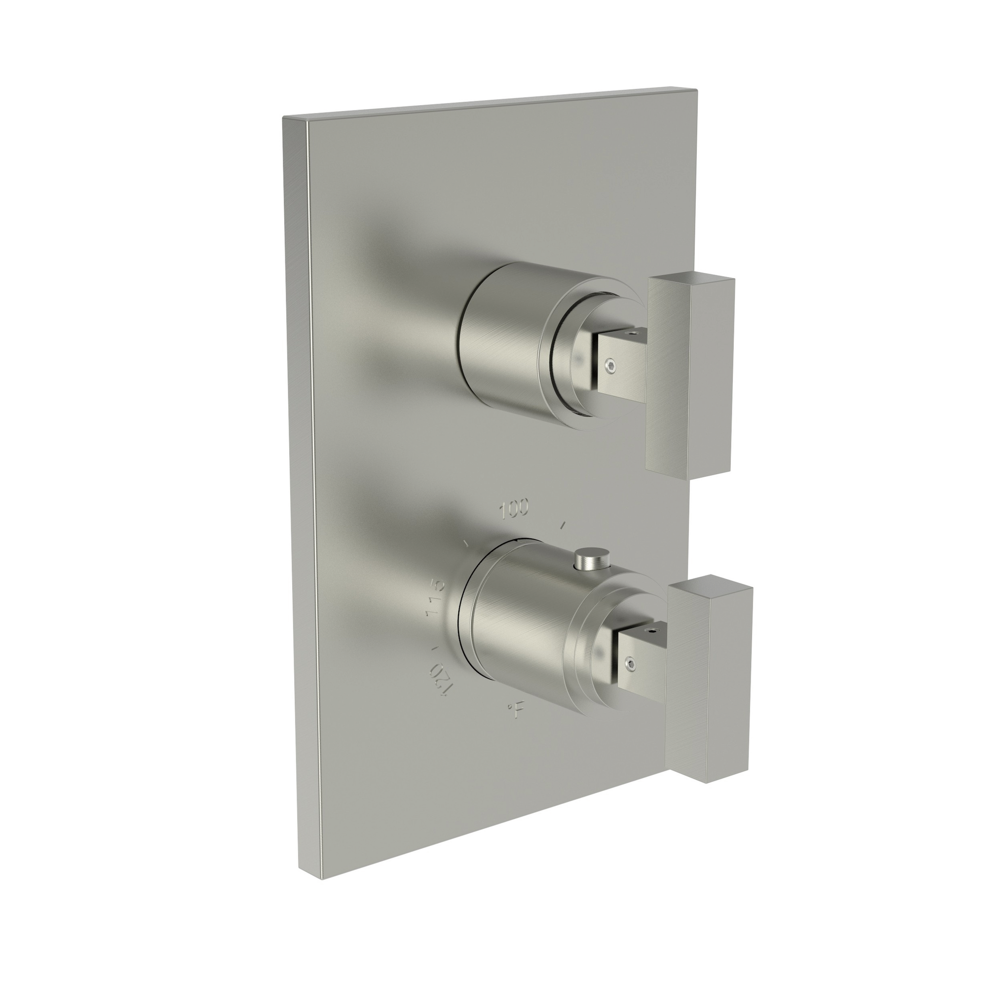 Newport Brass Skylar 1/2" Square Thermostatic Trim Plate with Handle