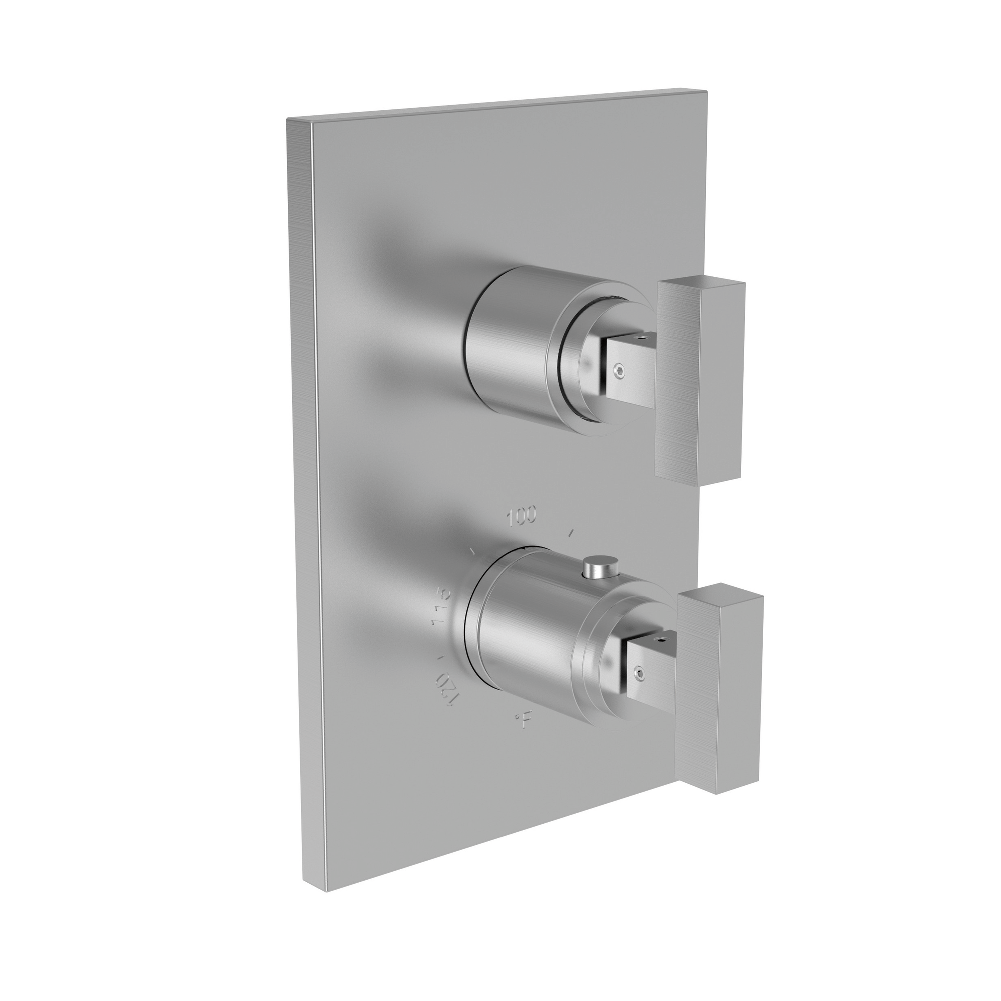 Newport Brass Skylar 1/2" Square Thermostatic Trim Plate with Handle