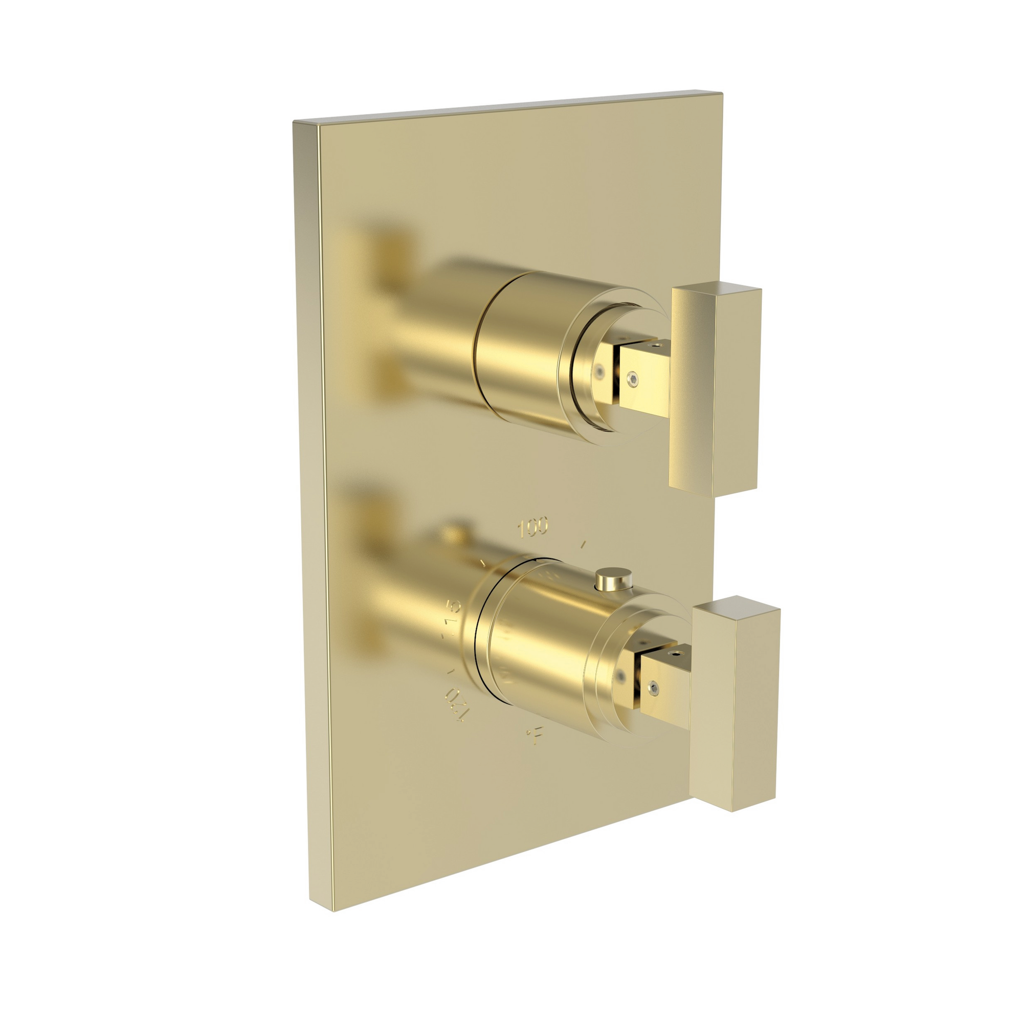 Newport Brass Skylar 1/2" Square Thermostatic Trim Plate with Handle