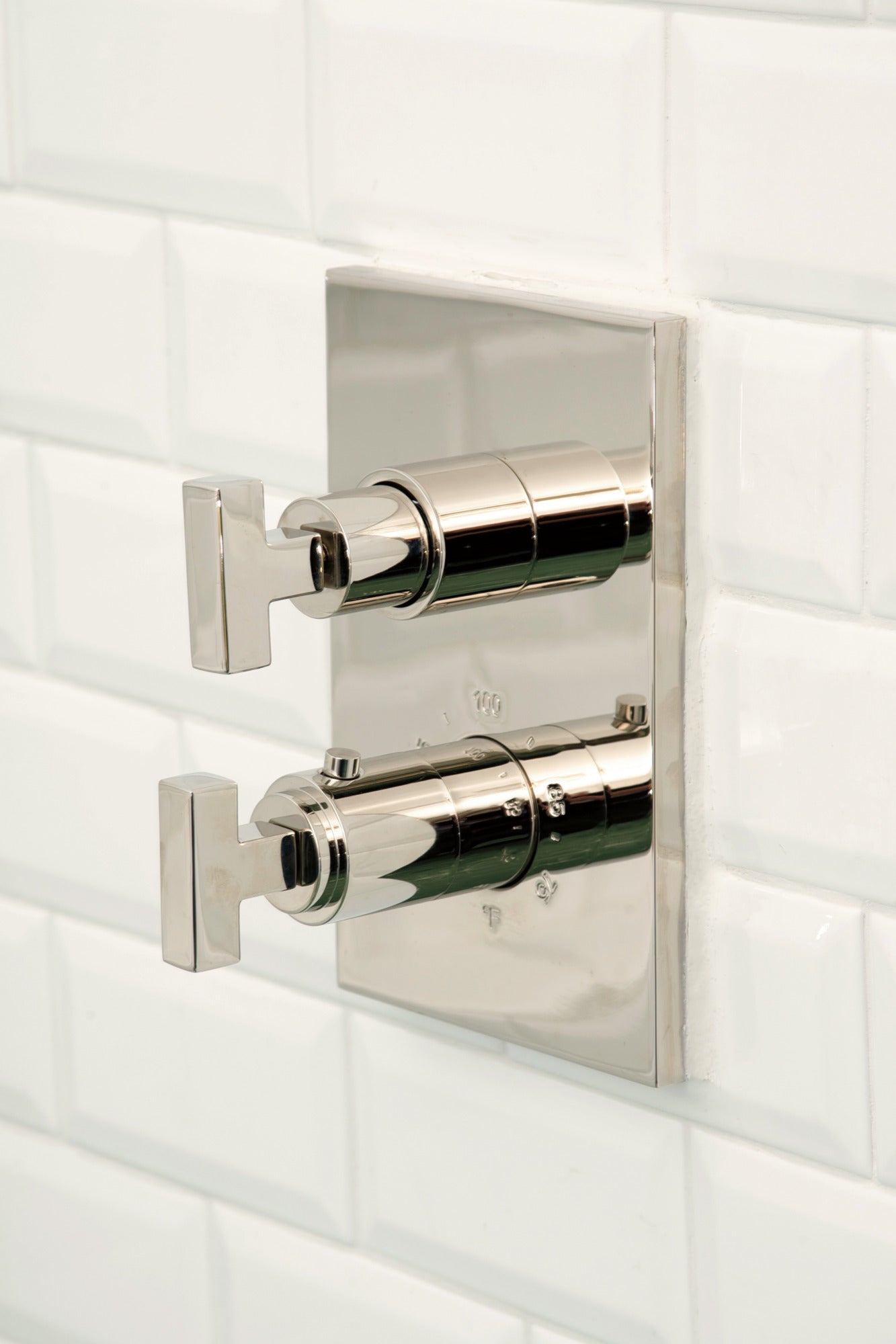 Newport Brass Skylar 1/2" Square Thermostatic Trim Plate with Handle