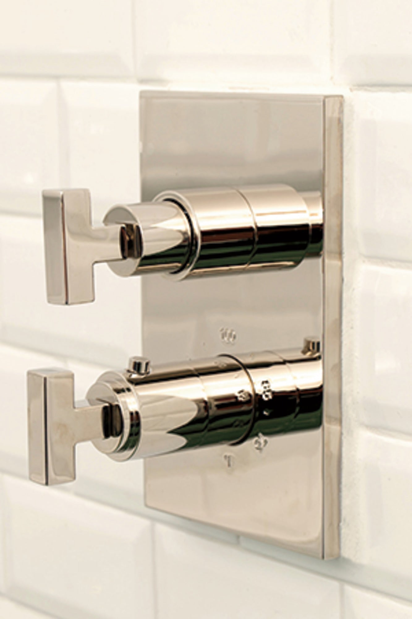 Newport Brass Skylar 1/2" Square Thermostatic Trim Plate with Handle