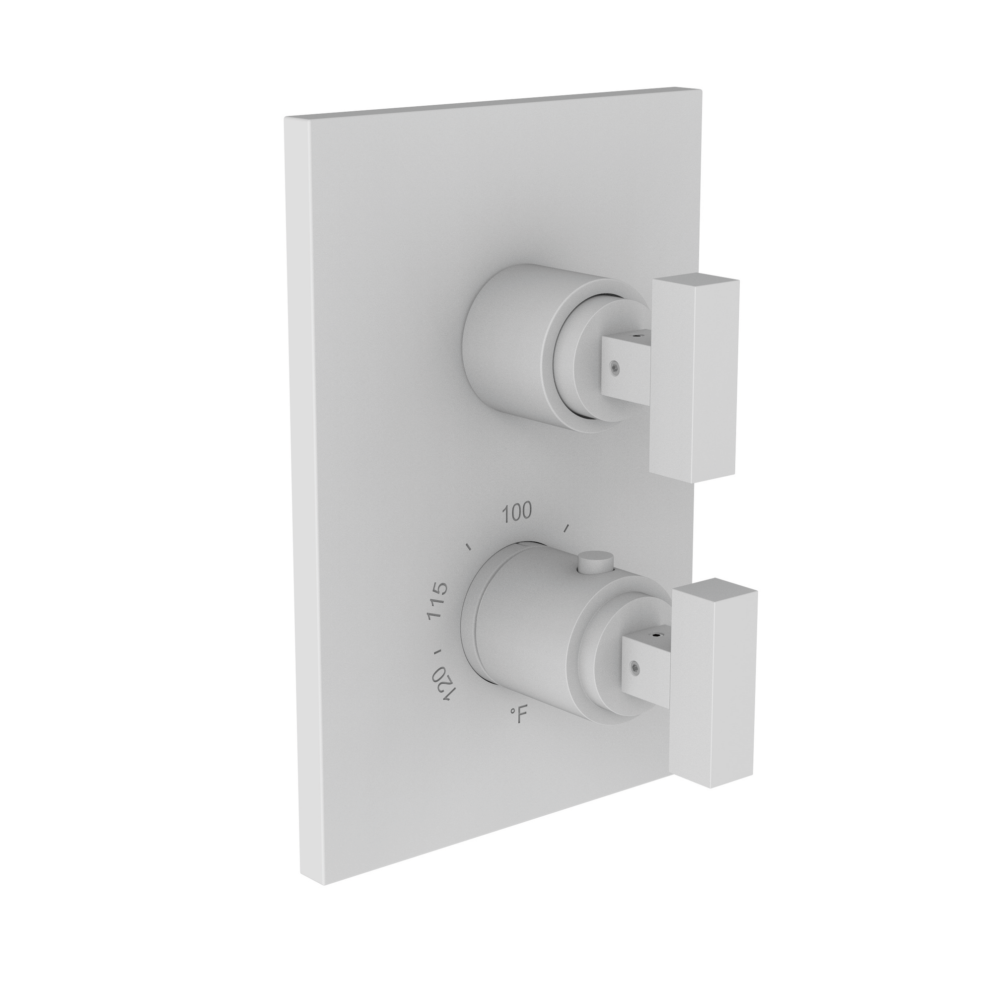 Newport Brass Skylar 1/2" Square Thermostatic Trim Plate with Handle