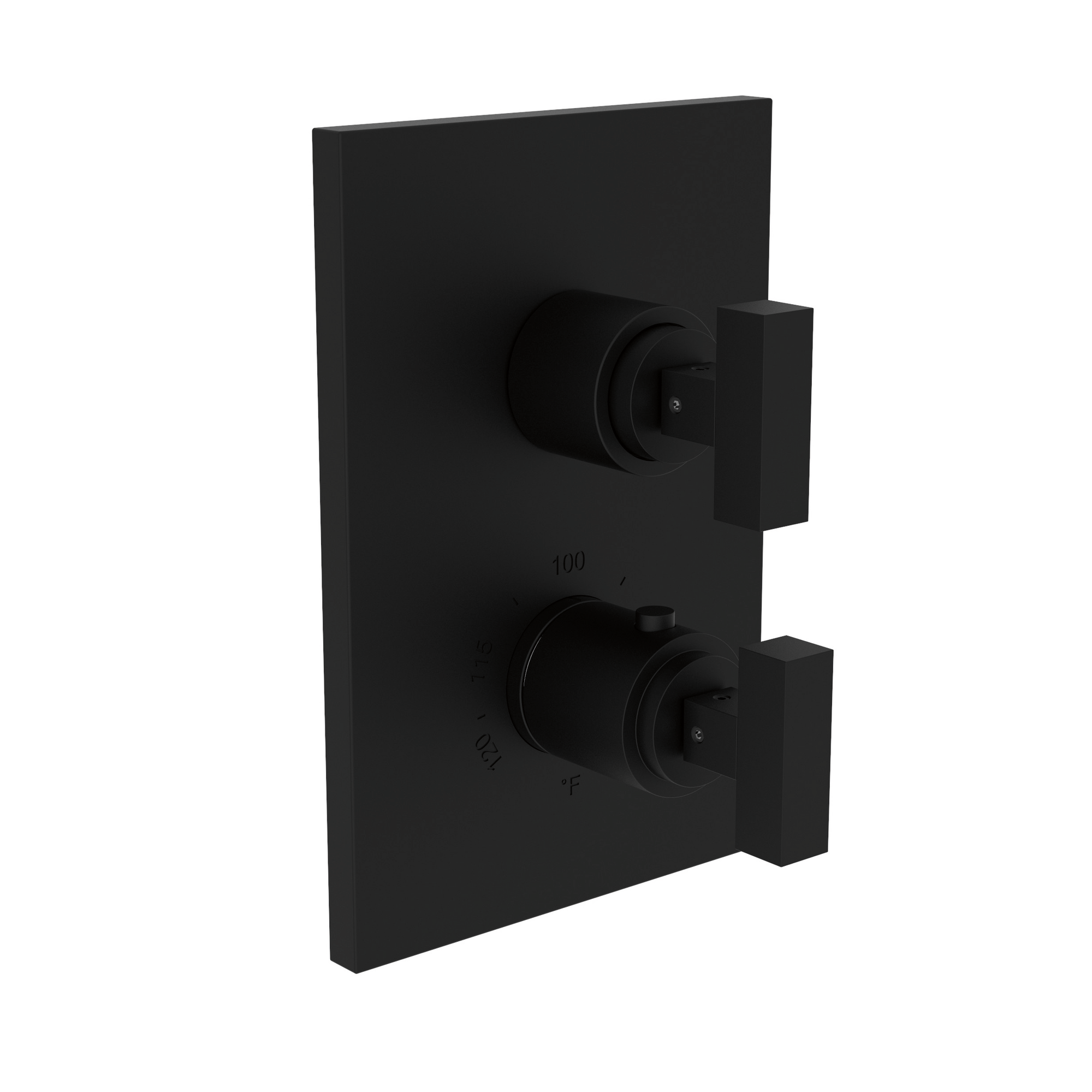 Newport Brass Skylar 1/2" Square Thermostatic Trim Plate with Handle