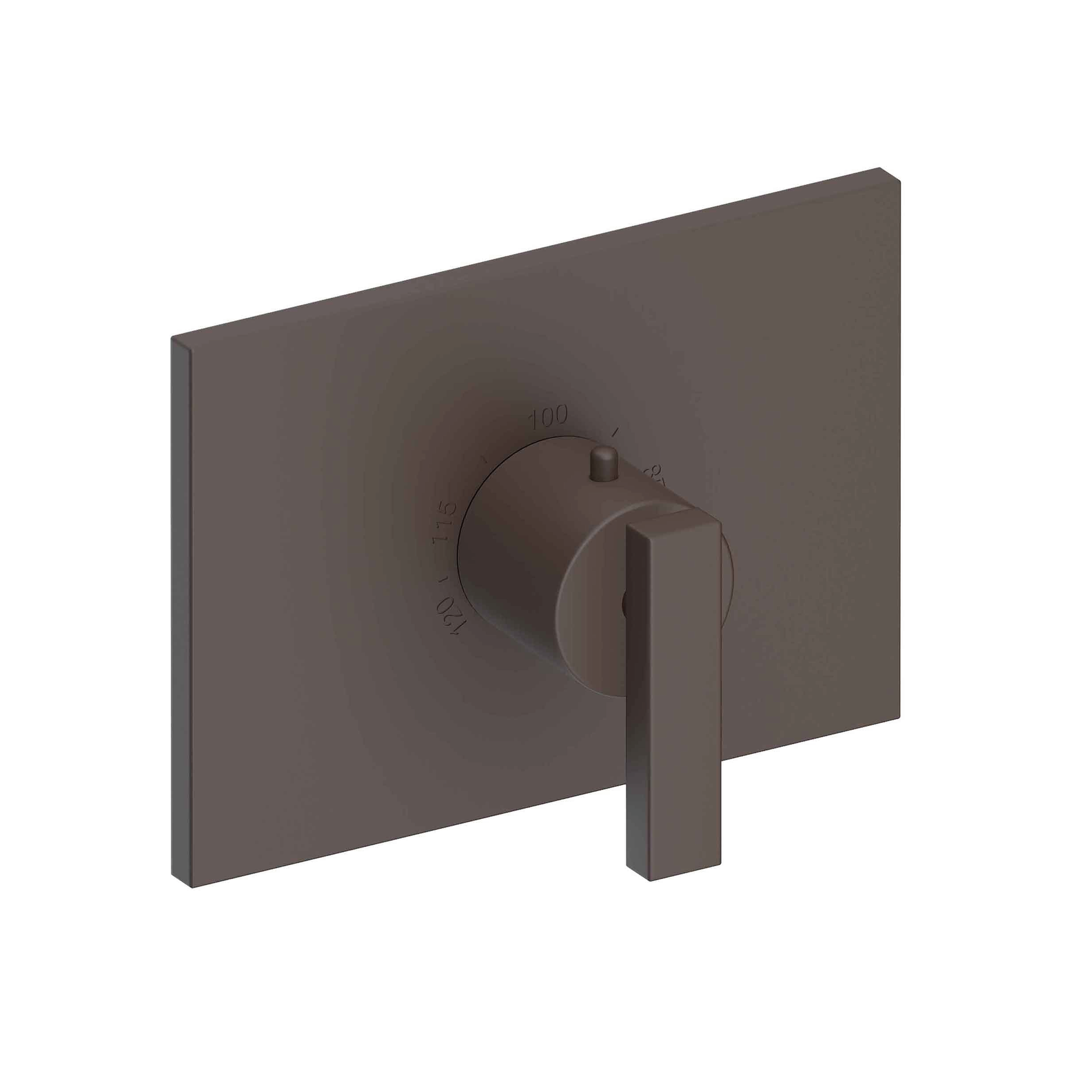 Newport Brass Secant® 3/4" Rectangular Thermostatic Trim Plate with Handle
