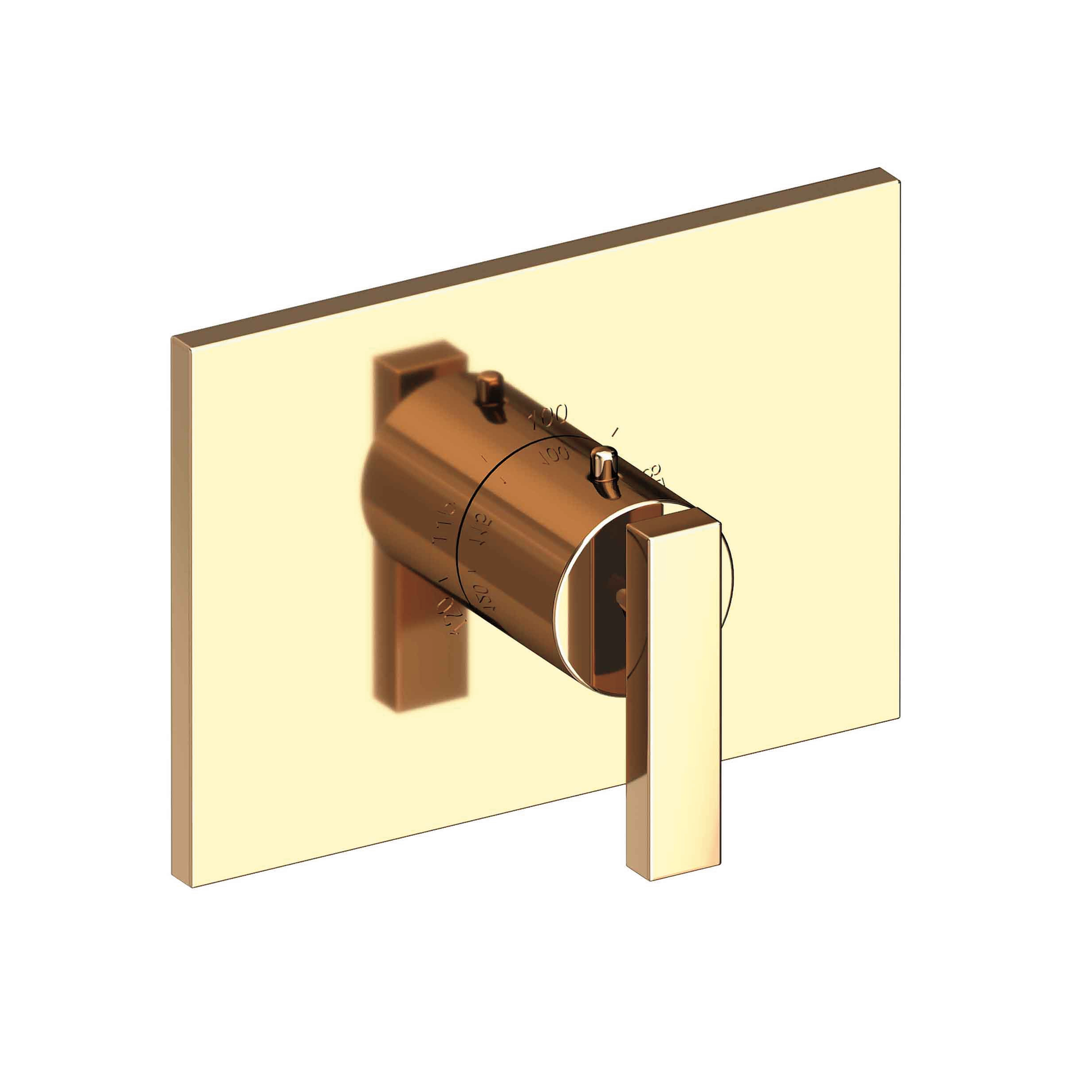Newport Brass Secant® 3/4" Rectangular Thermostatic Trim Plate with Handle