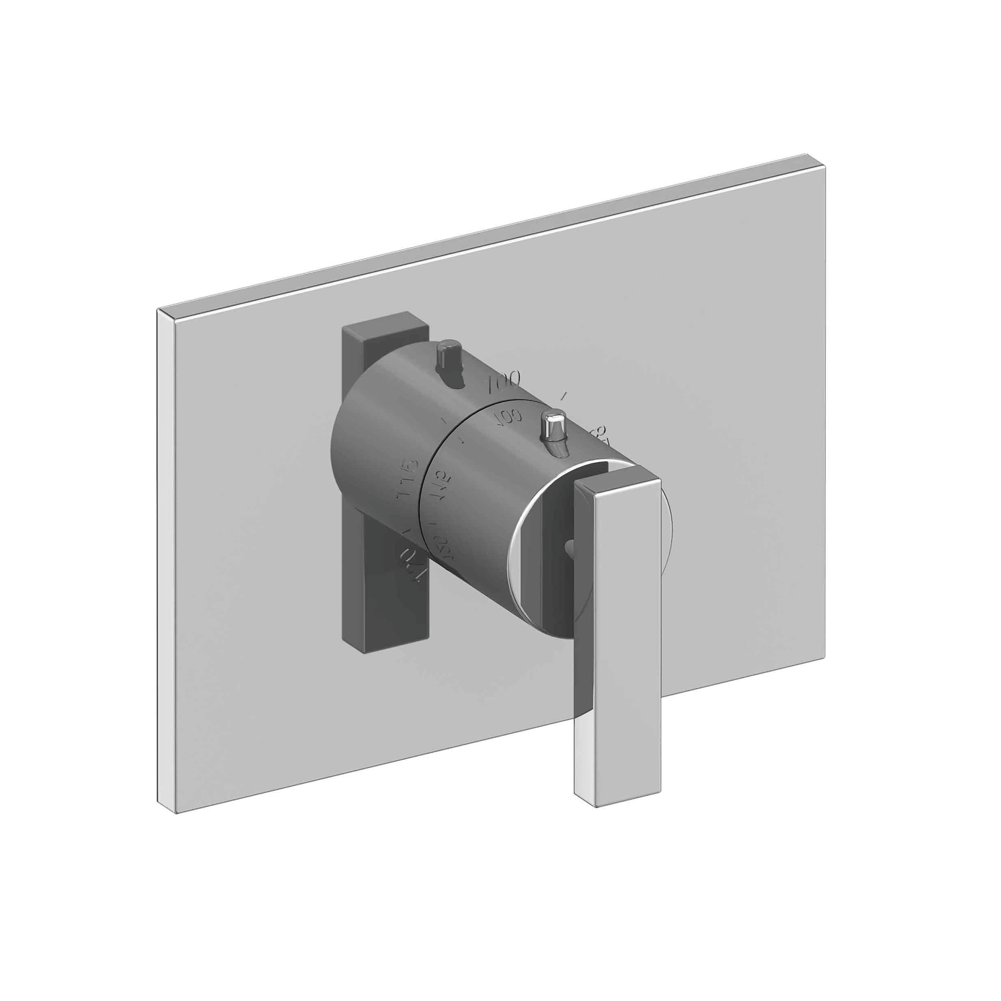 Newport Brass Secant® 3/4" Rectangular Thermostatic Trim Plate with Handle