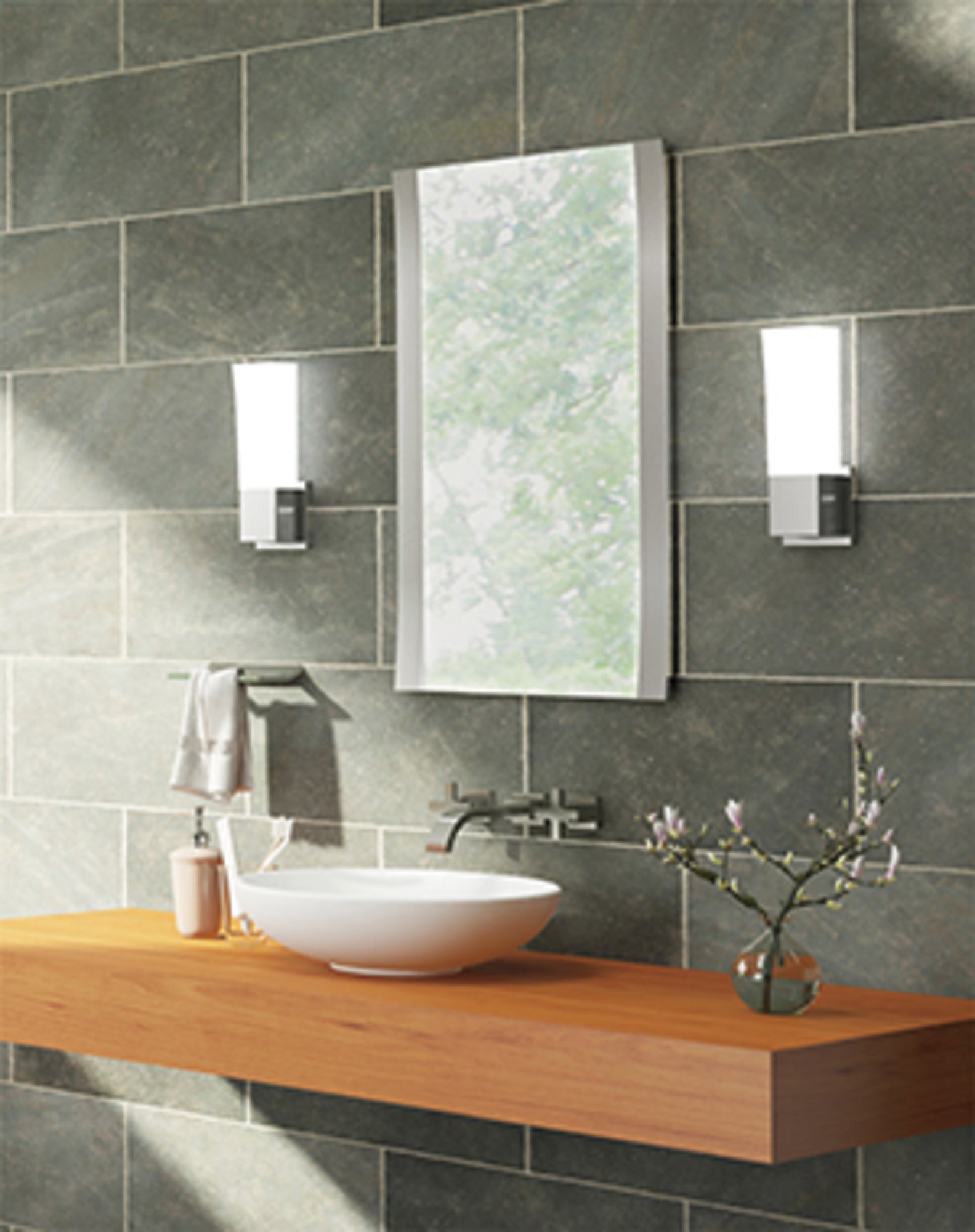 Newport Brass Secant® Wall Mount Lavatory Faucet