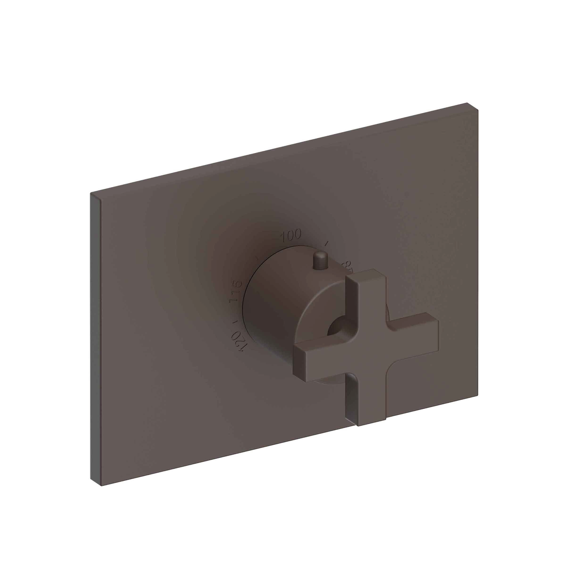 Newport Brass Secant® 3/4" Rectangular Thermostatic Trim Plate with Handle