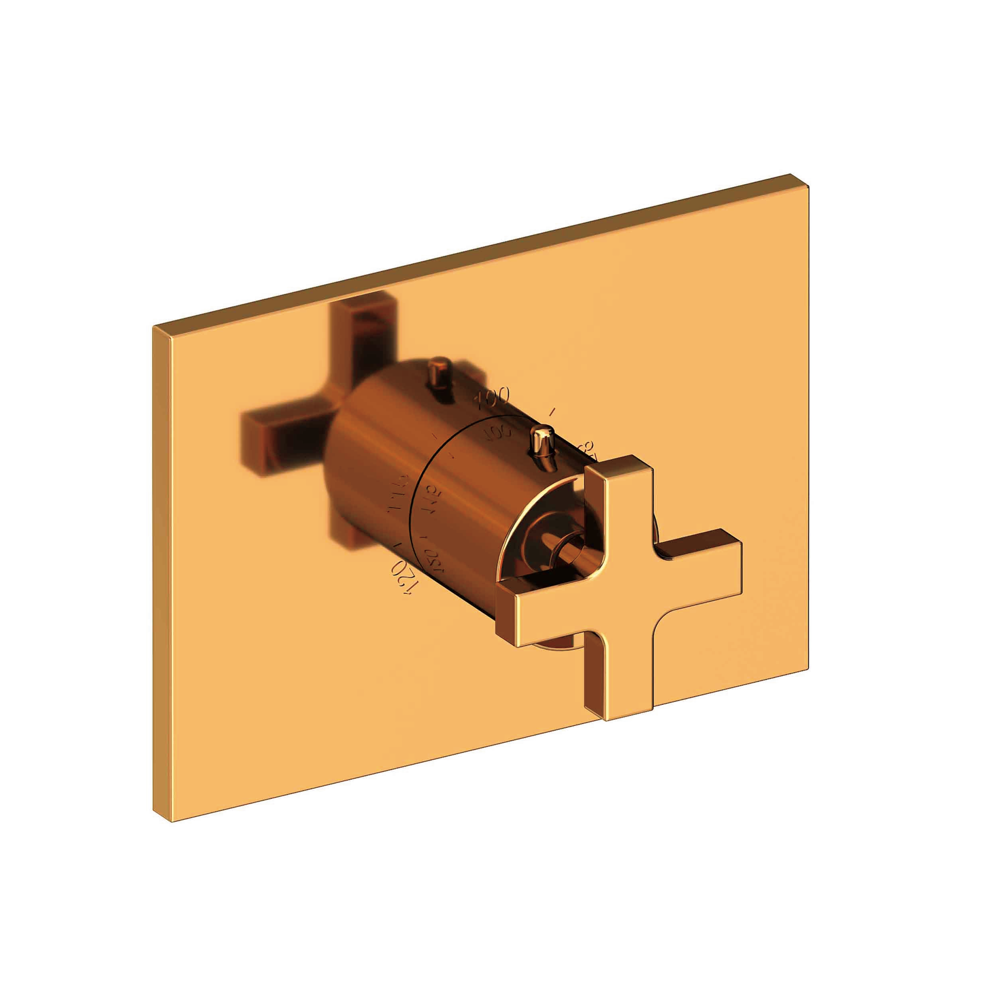 Newport Brass Secant® 3/4" Rectangular Thermostatic Trim Plate with Handle