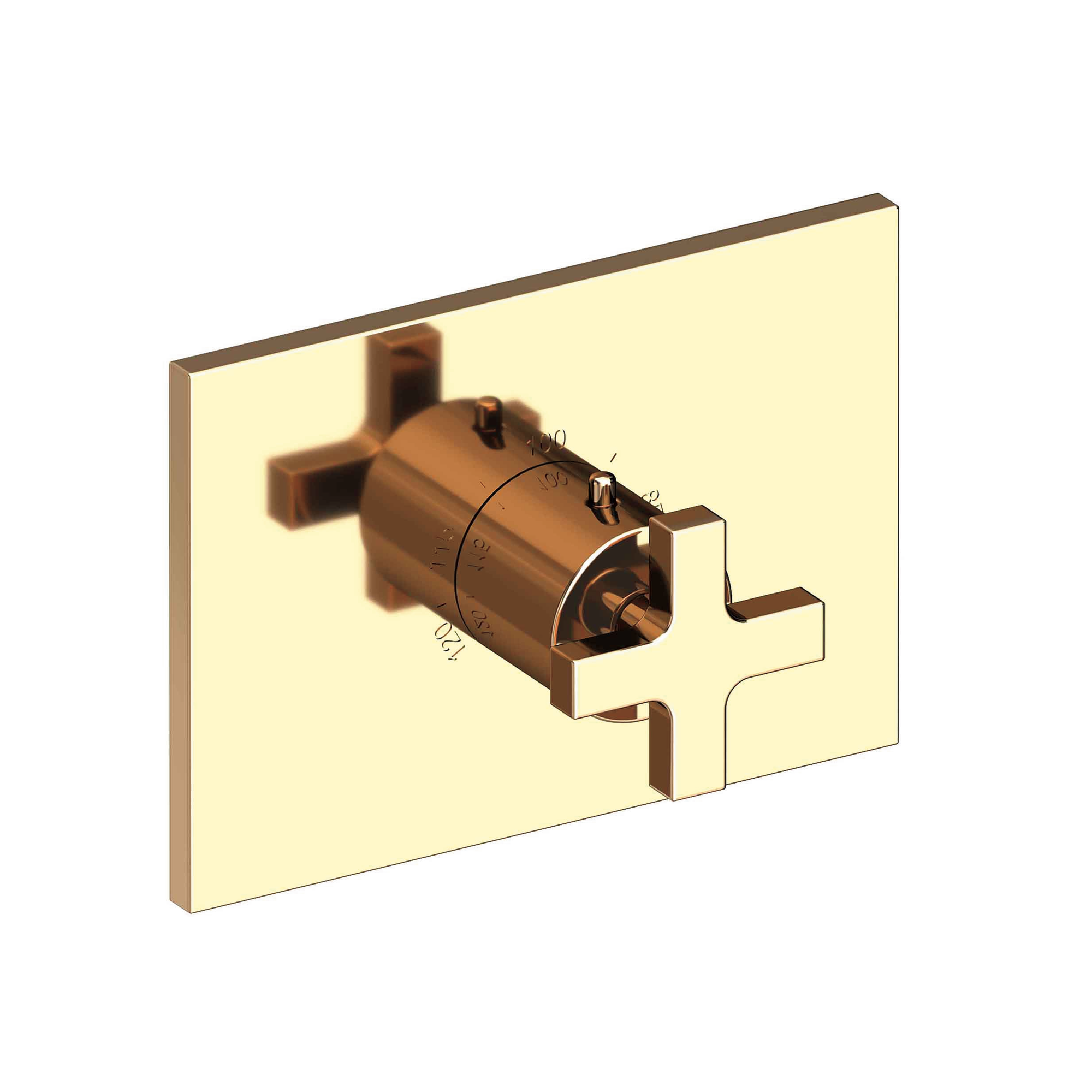 Newport Brass Secant® 3/4" Rectangular Thermostatic Trim Plate with Handle