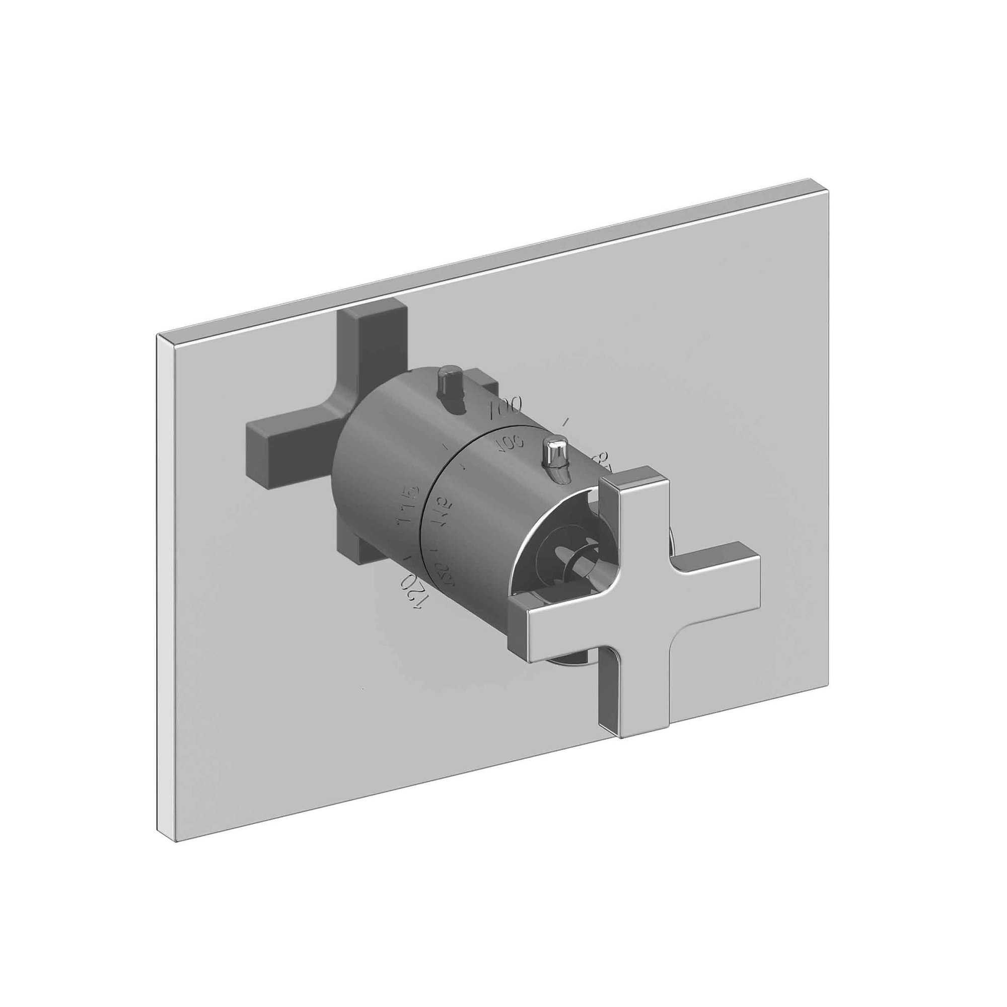 Newport Brass Secant® 3/4" Rectangular Thermostatic Trim Plate with Handle