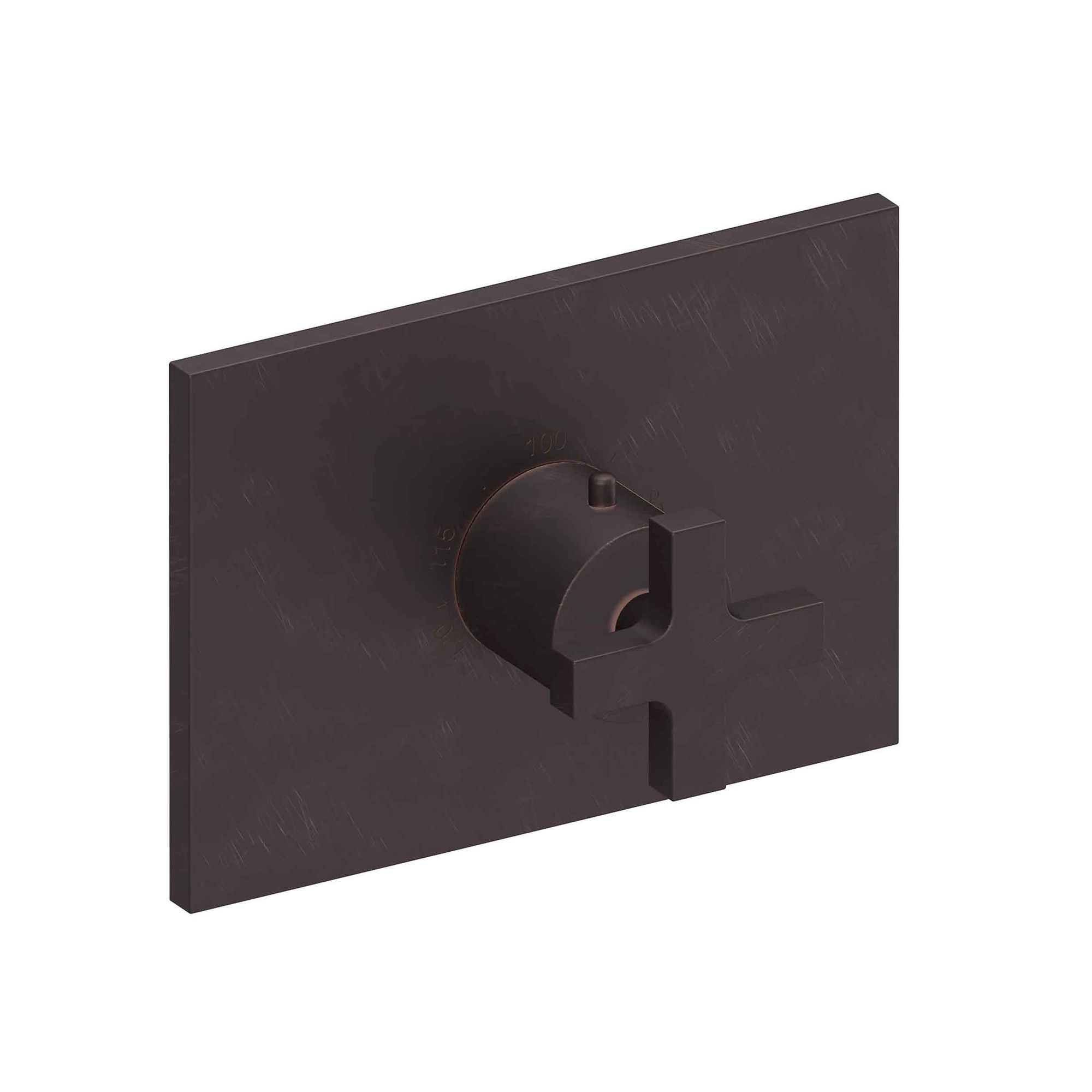 Newport Brass Secant® 3/4" Rectangular Thermostatic Trim Plate with Handle