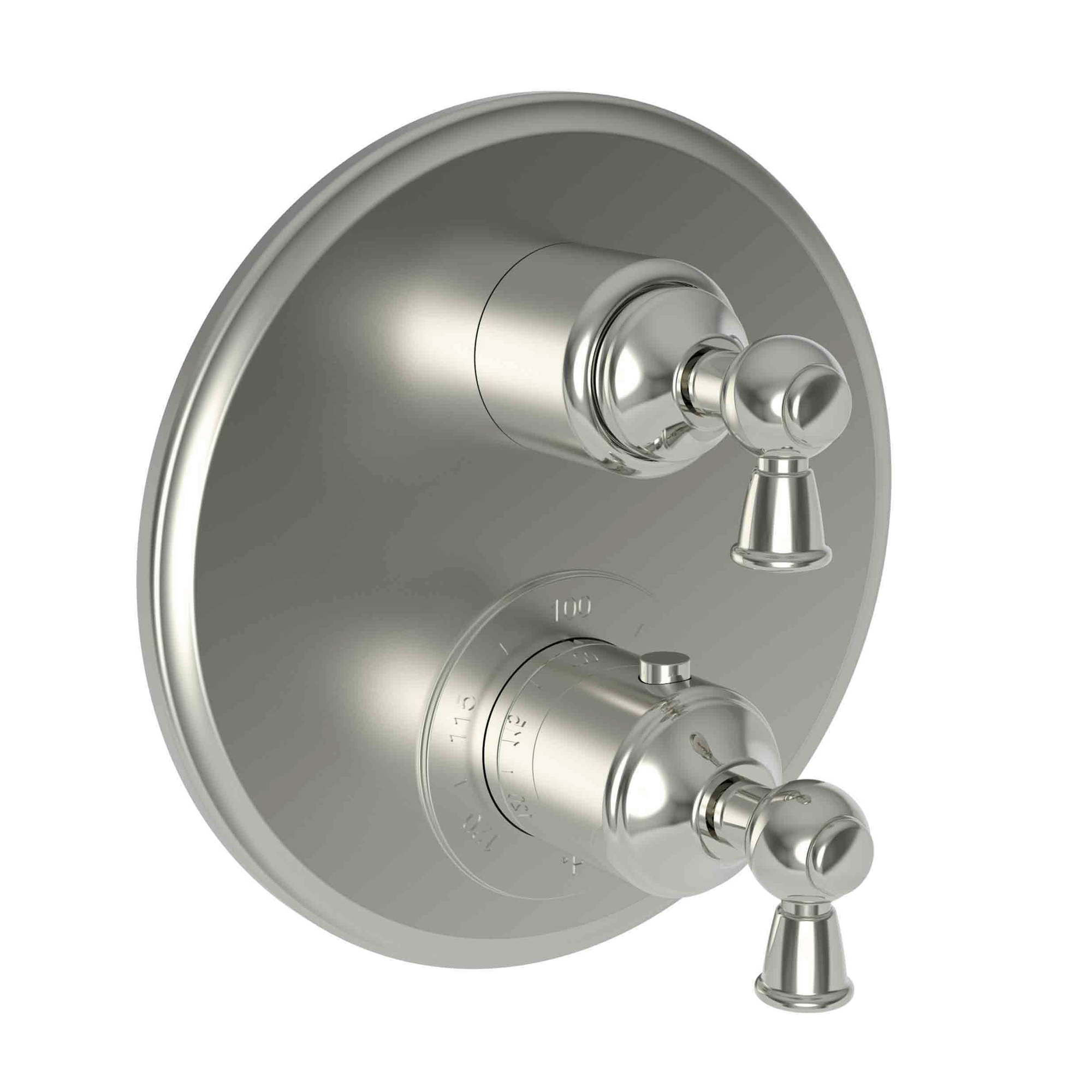 Newport Brass Aylesbury 1/2" Round Thermostatic Trim Plate with Handle