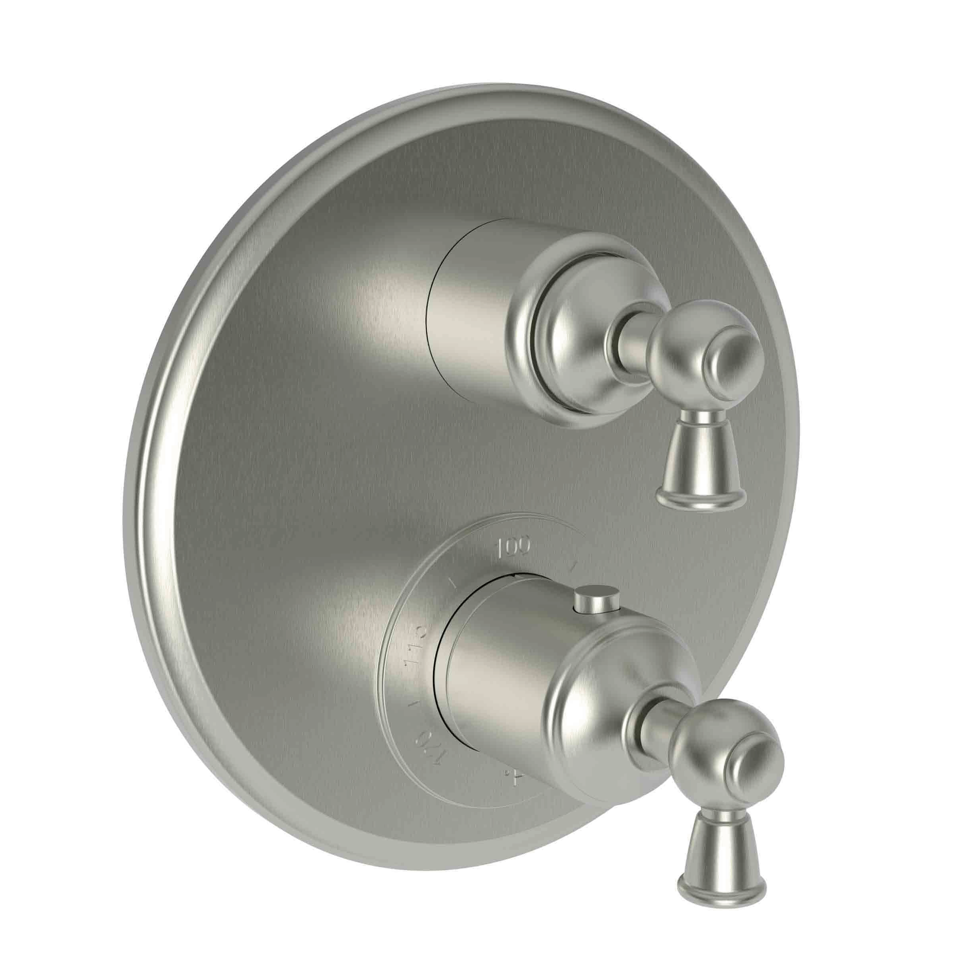 Newport Brass Aylesbury 1/2" Round Thermostatic Trim Plate with Handle