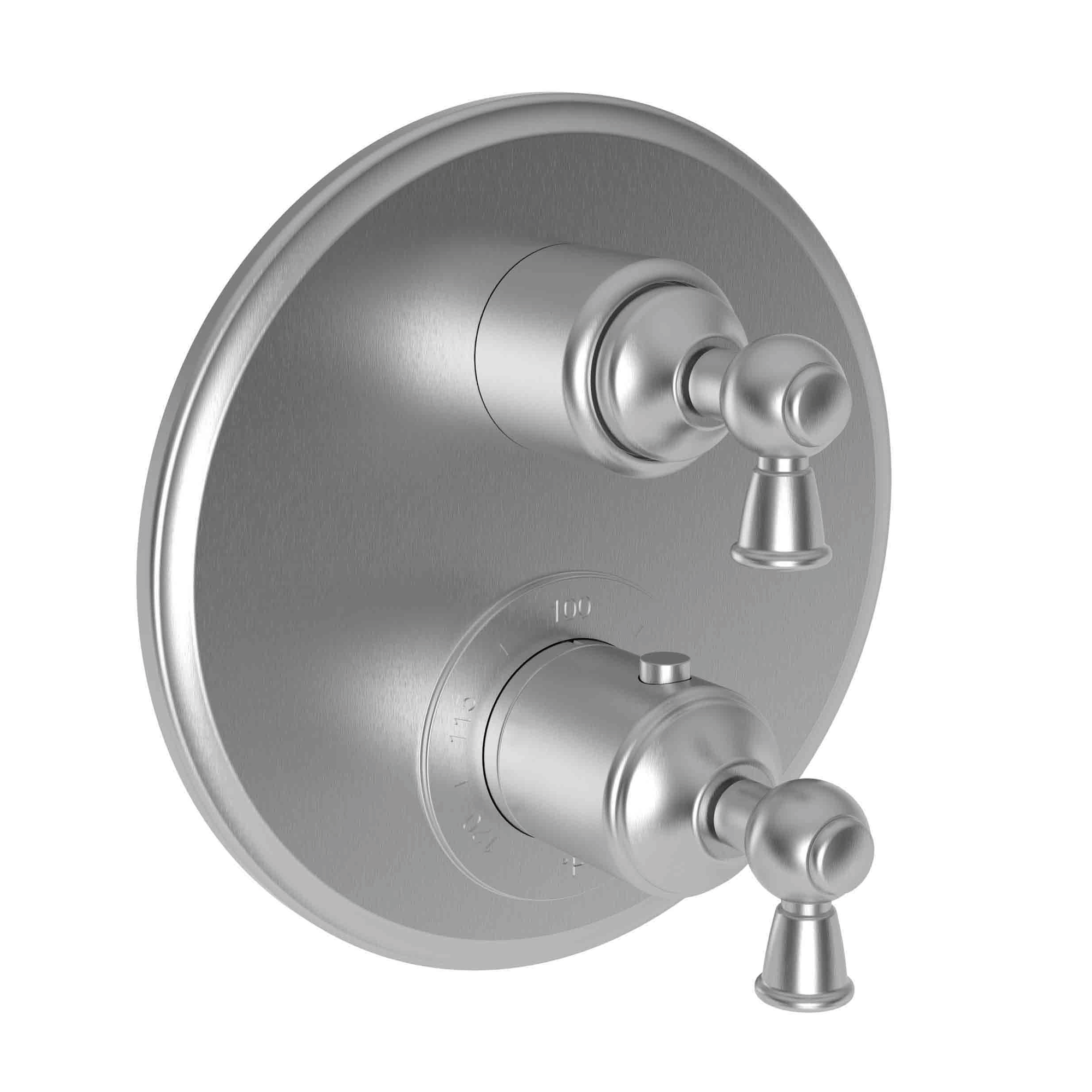 Newport Brass Aylesbury 1/2" Round Thermostatic Trim Plate with Handle