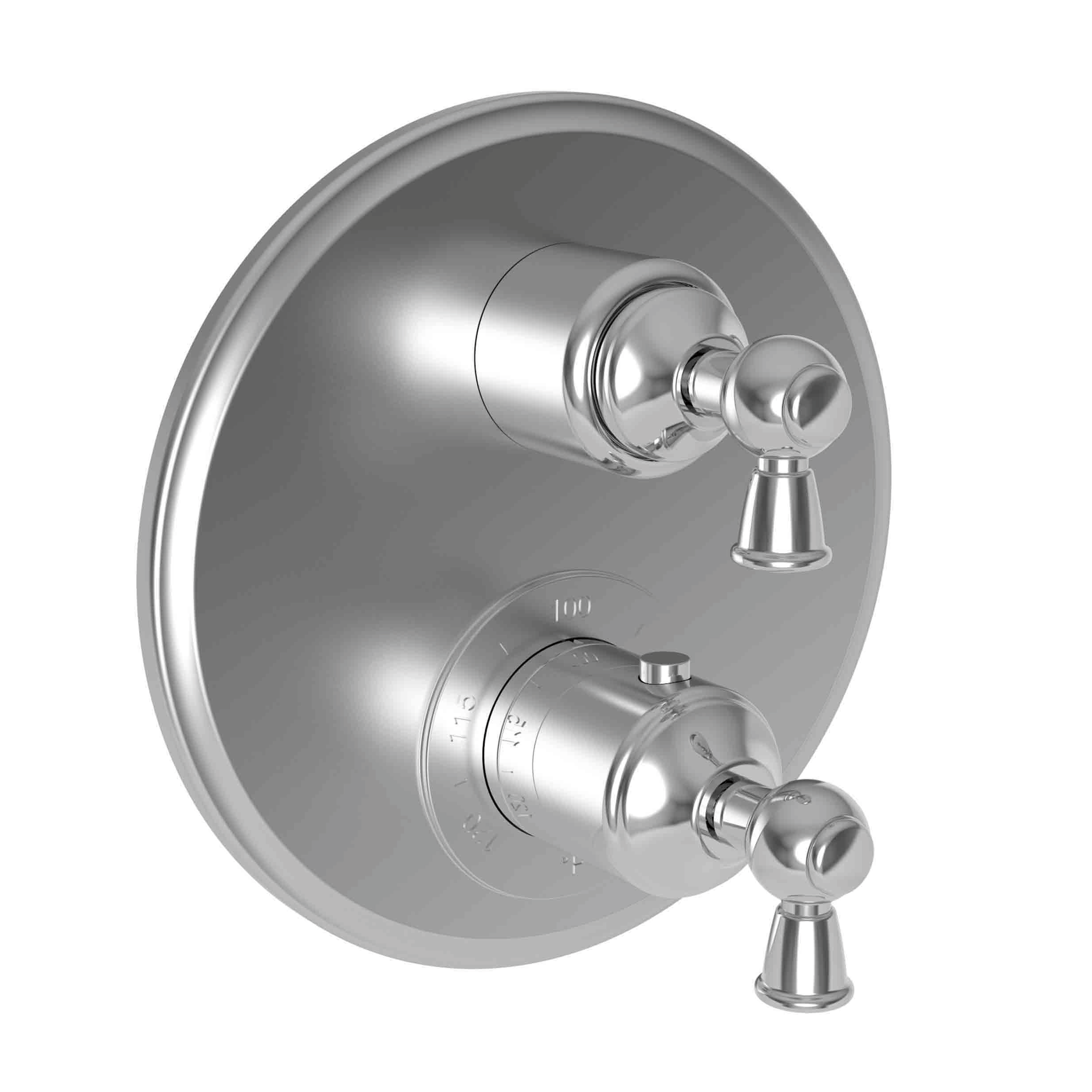 Newport Brass Aylesbury 1/2" Round Thermostatic Trim Plate with Handle