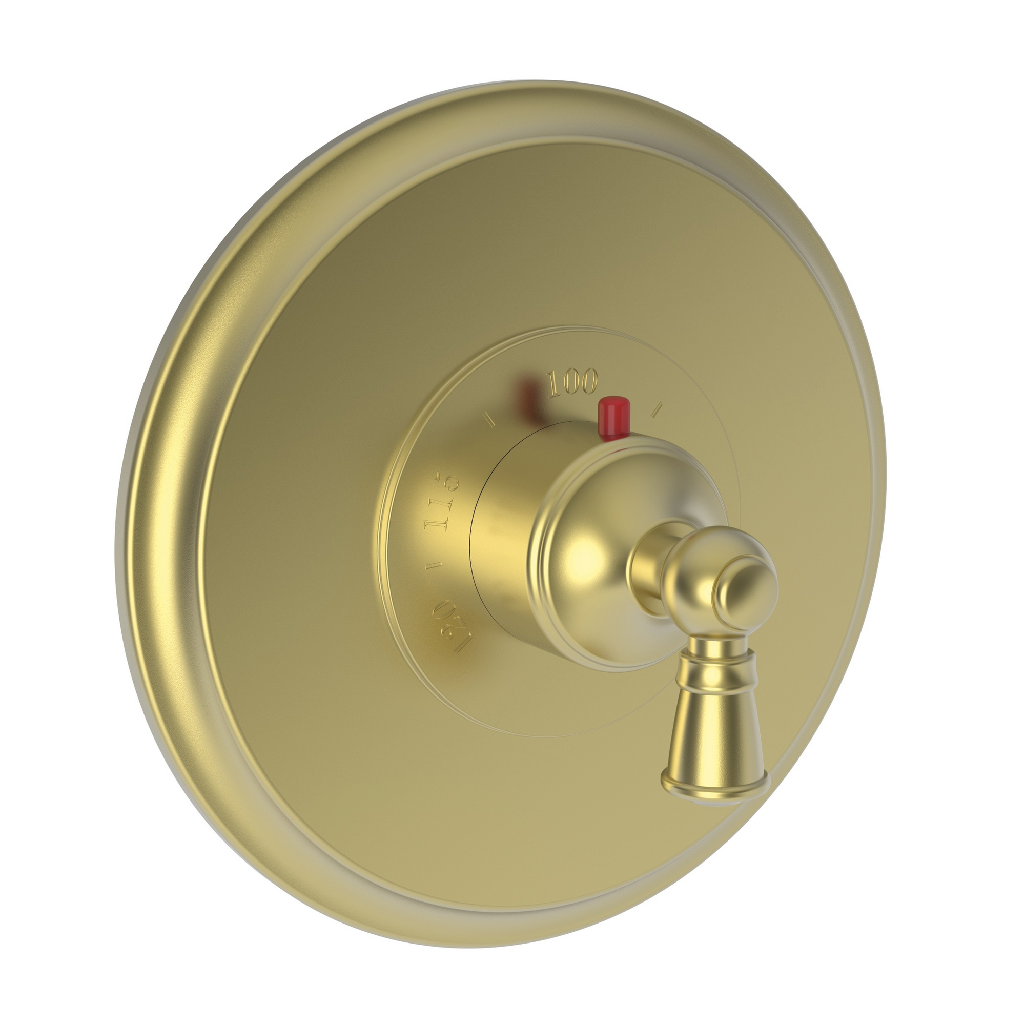 Newport Brass Aylesbury 3/4" Round Thermostatic Trim Plate with Handle