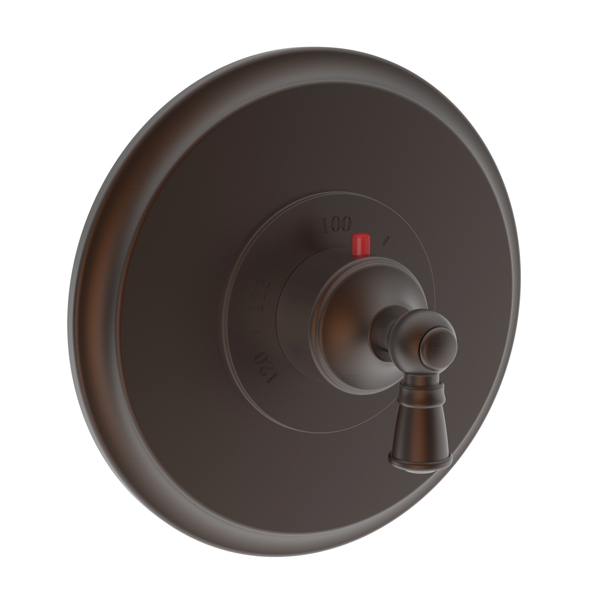 Newport Brass Aylesbury 3/4" Round Thermostatic Trim Plate with Handle