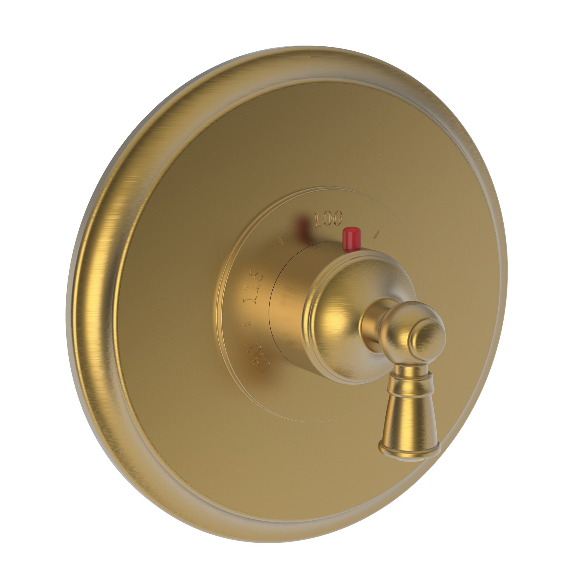 Newport Brass Aylesbury 3/4" Round Thermostatic Trim Plate with Handle