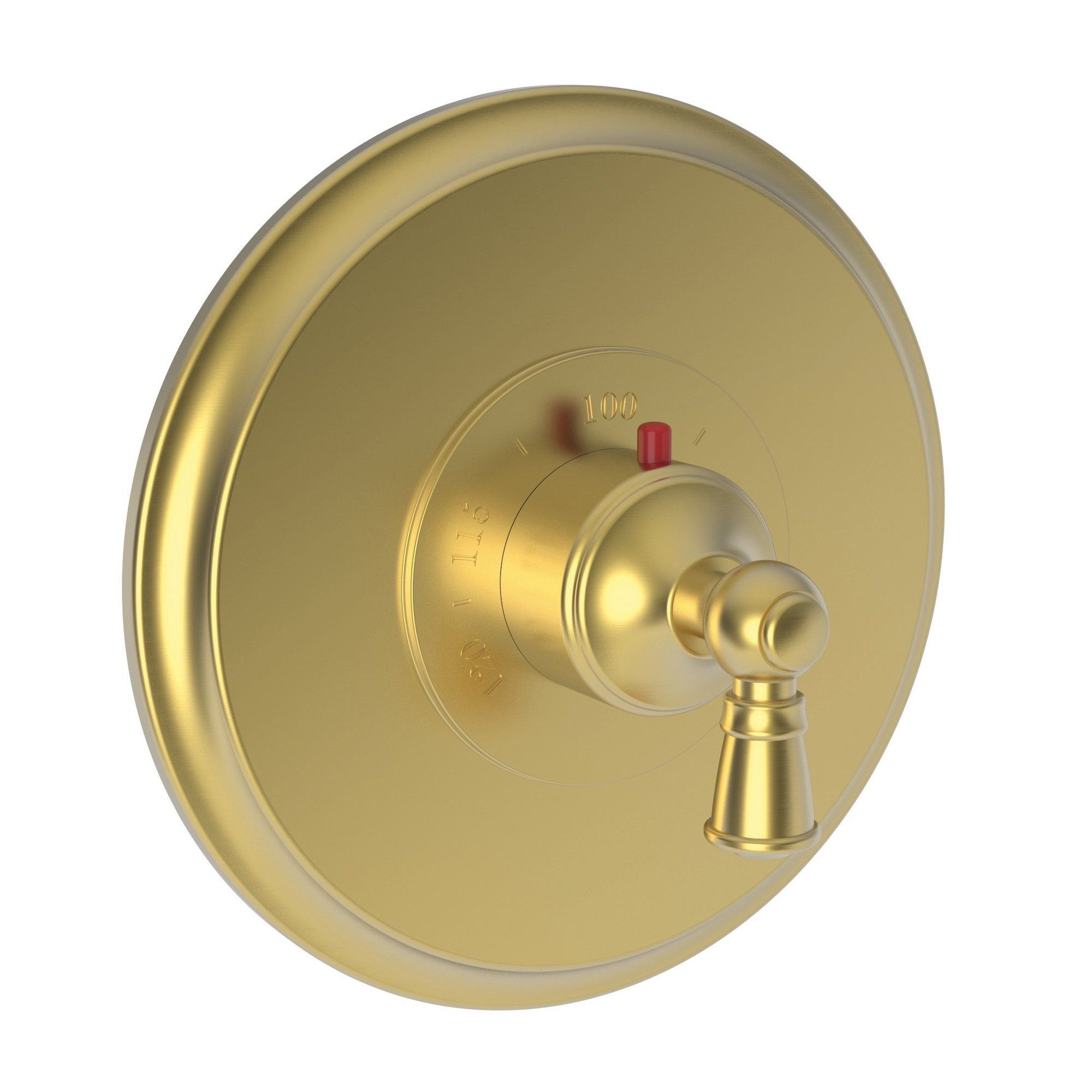 Newport Brass Aylesbury 3/4" Round Thermostatic Trim Plate with Handle